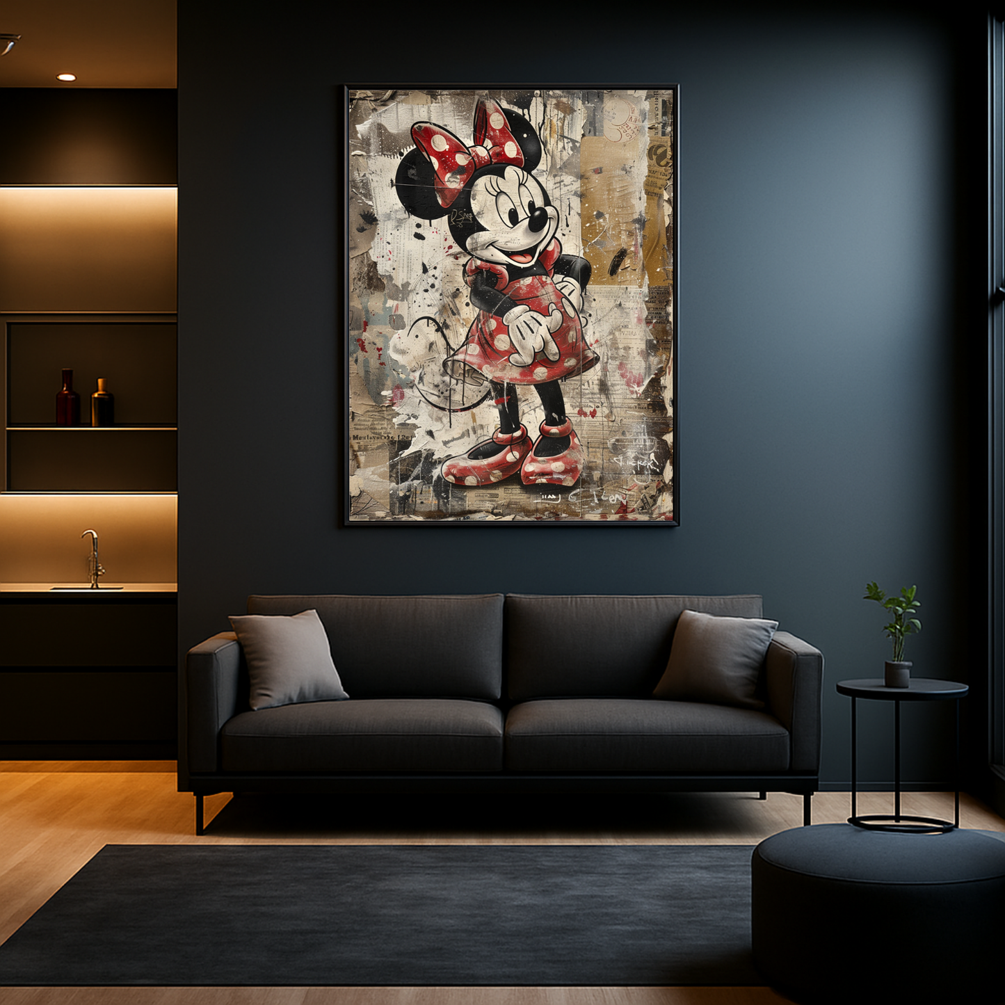 Painted minnie