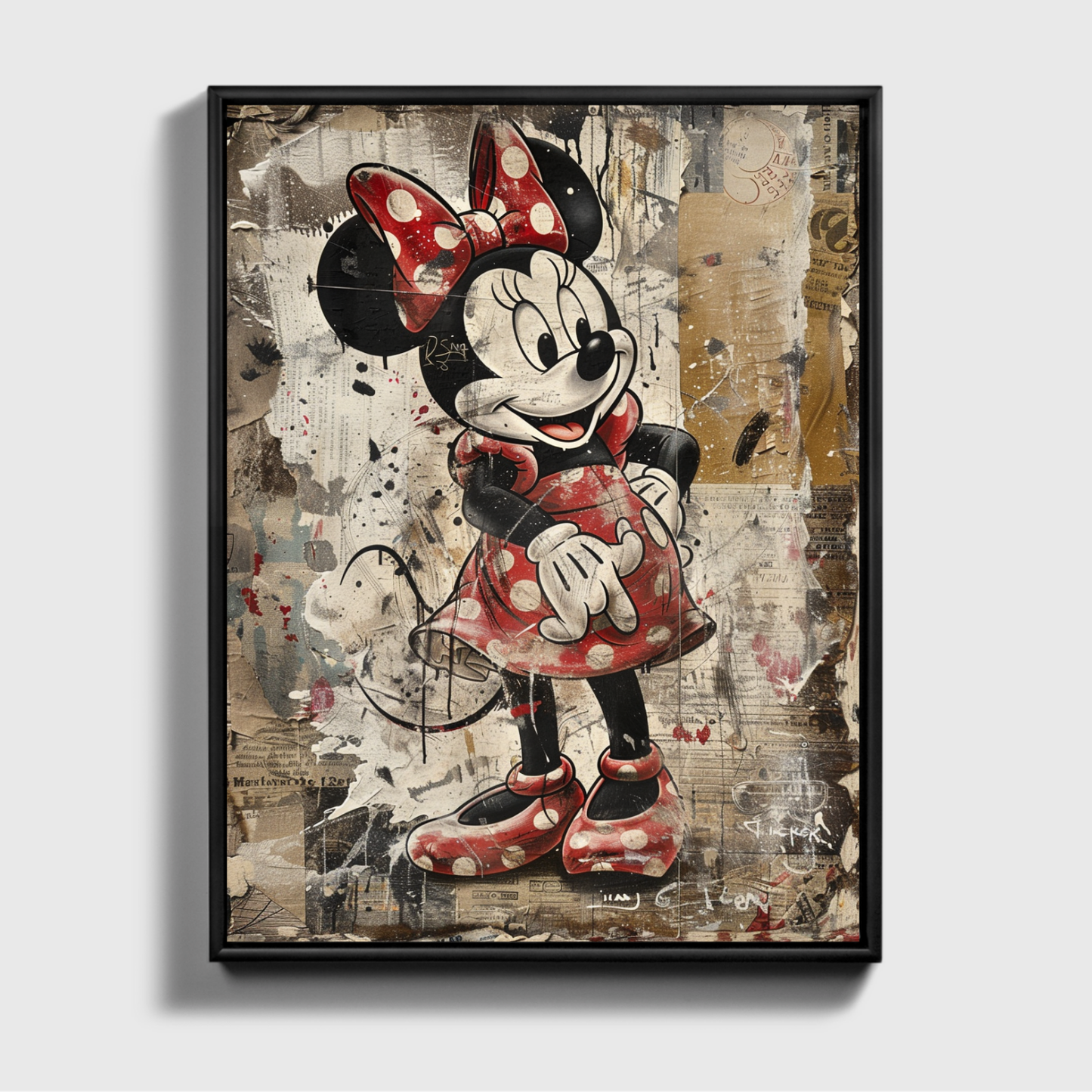 Painted minnie