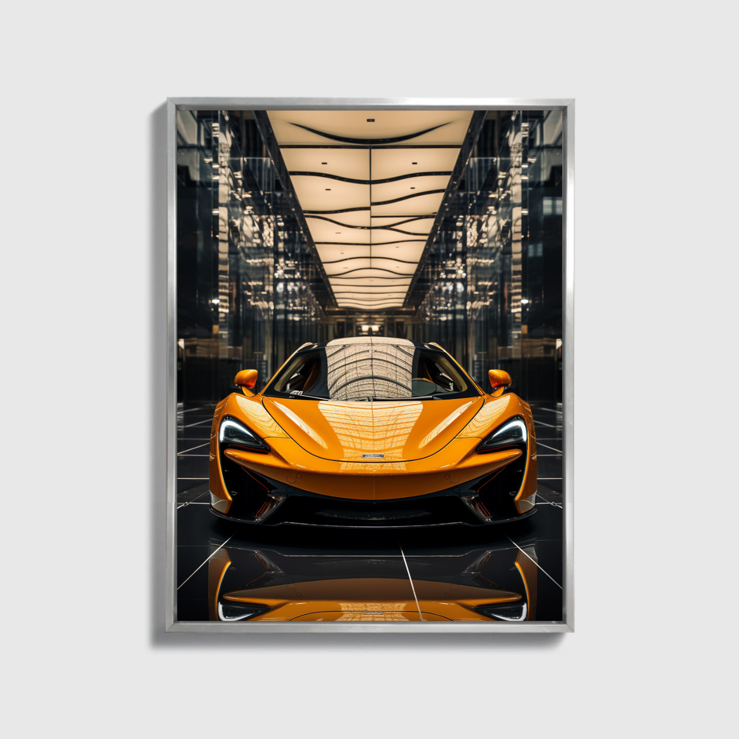 Yellow Mclaren