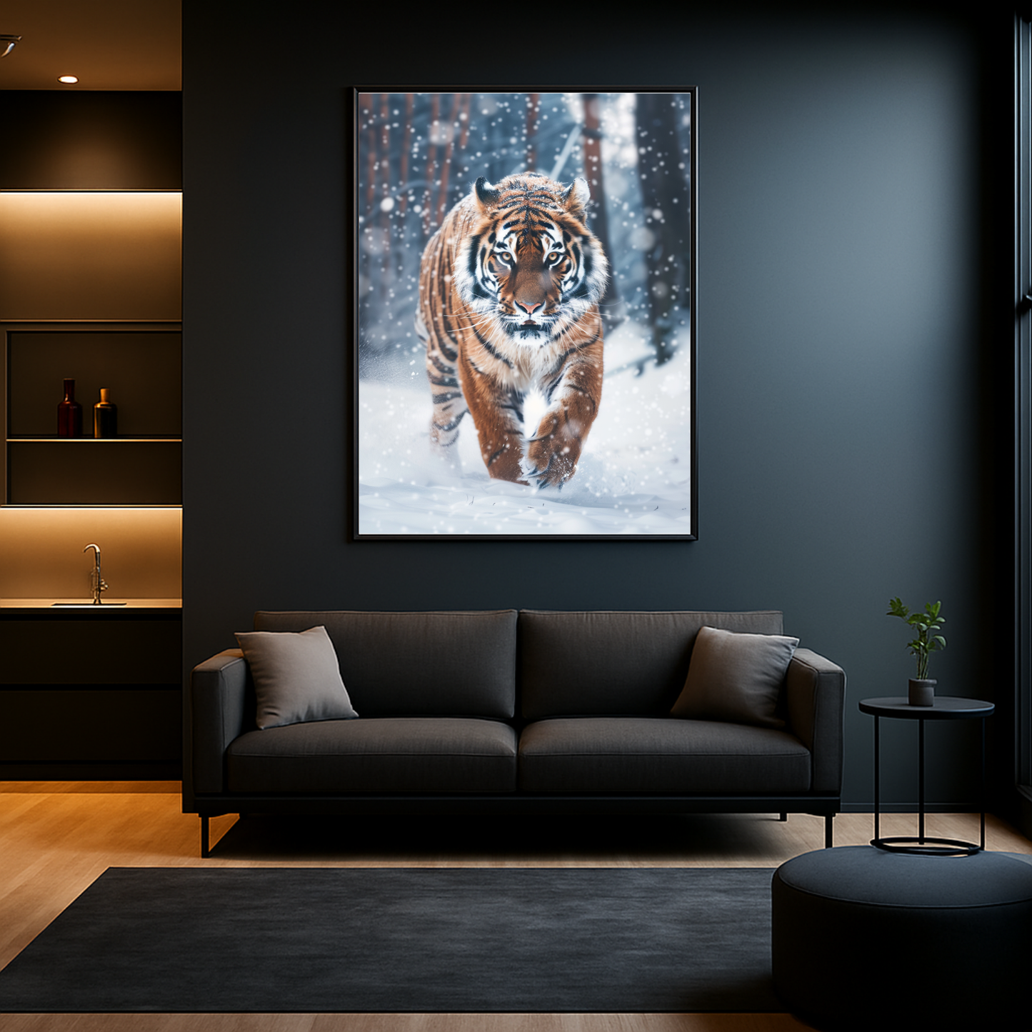 Siberian Tiger Snow Forest 2.0