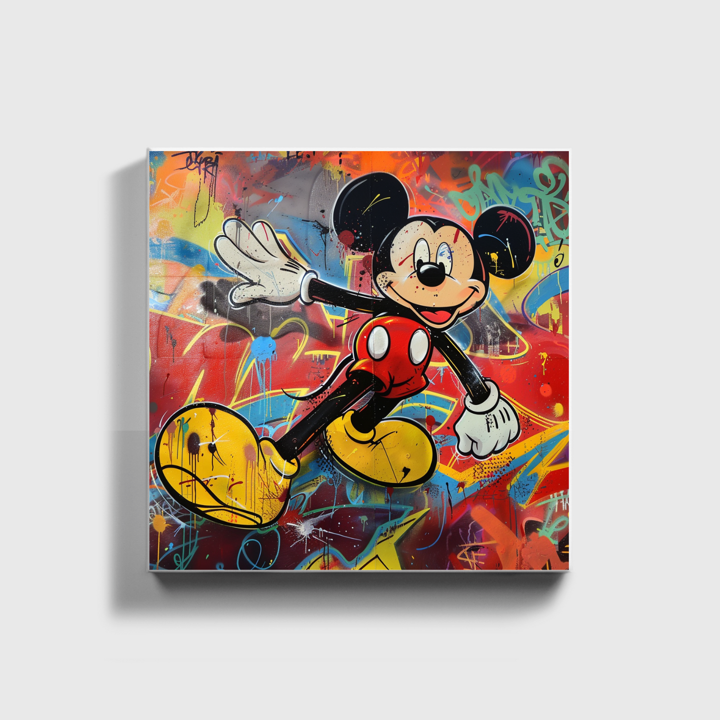 Wall Painting of Mickey Mouse