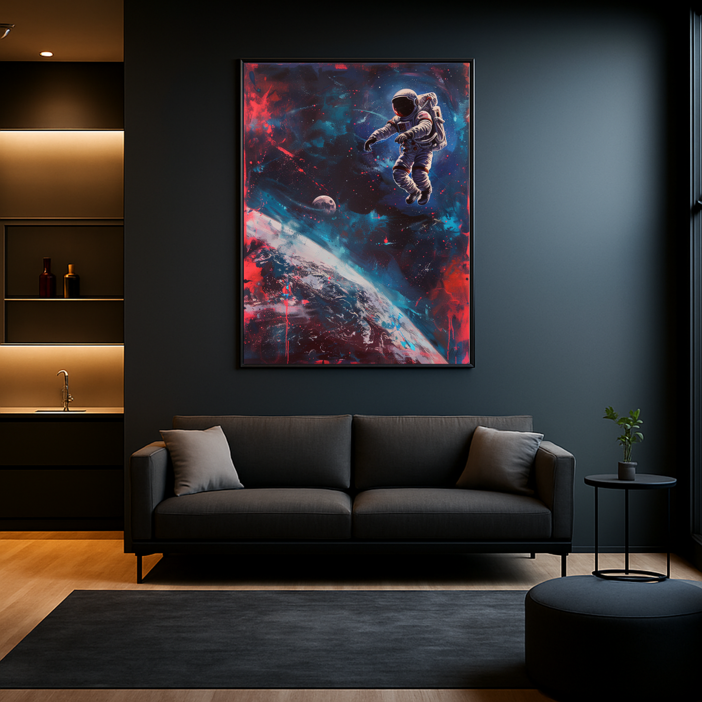 Space Man painted 2.0