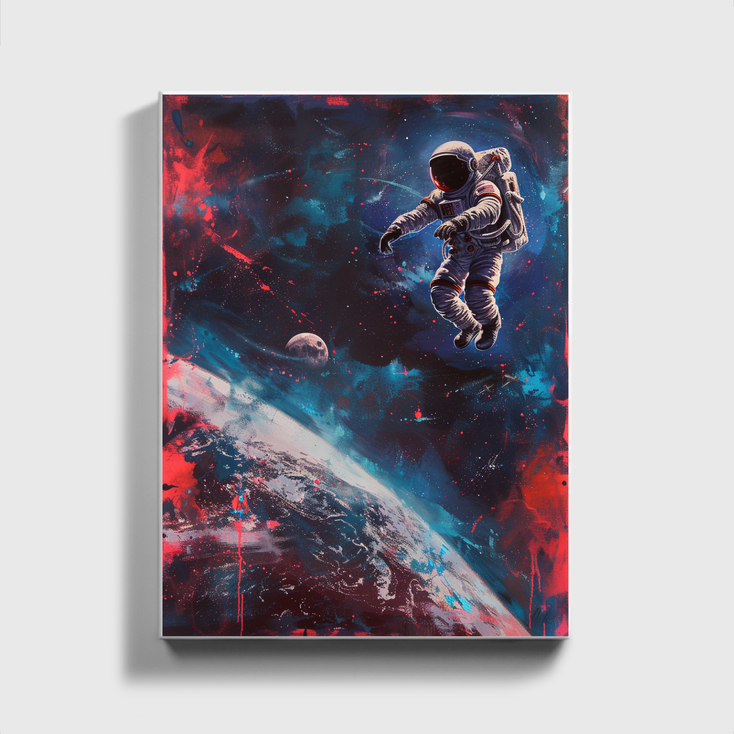 Space Man painted 2.0