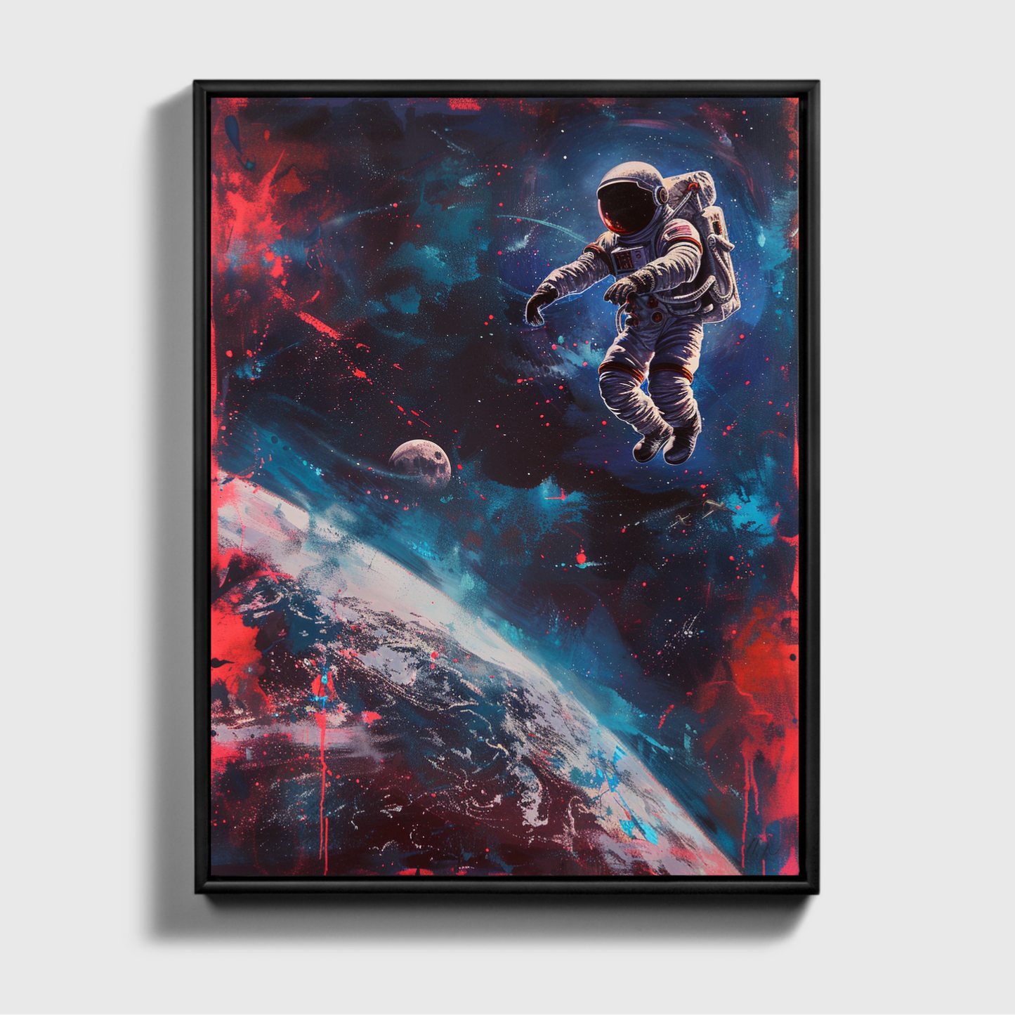 Space Man painted 2.0
