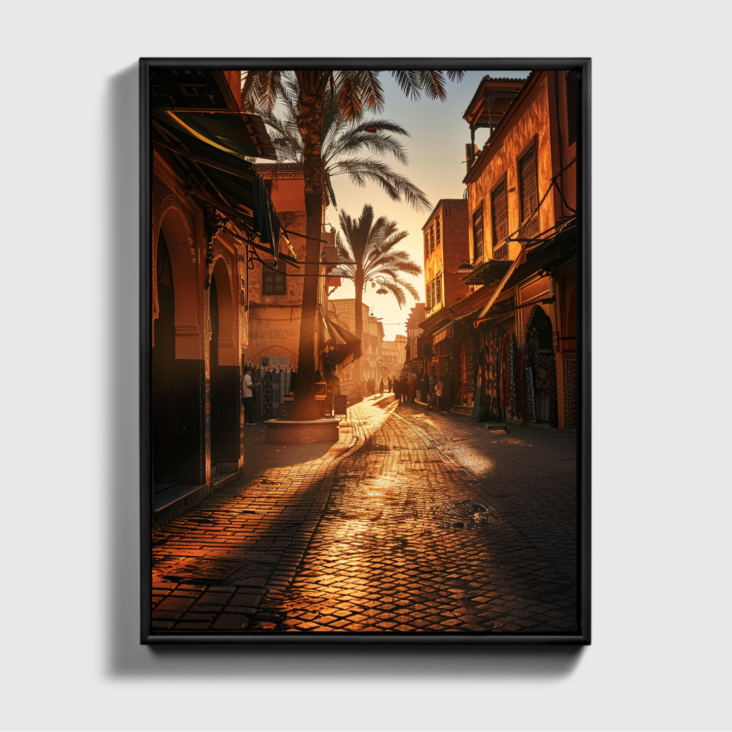 Marrakech View Of Street