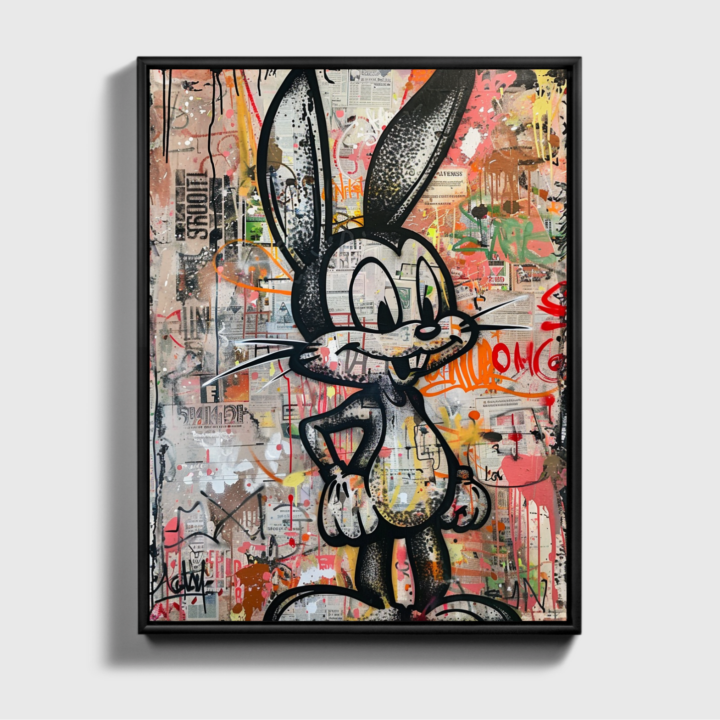 Bunny Gravity On Wall 2.0