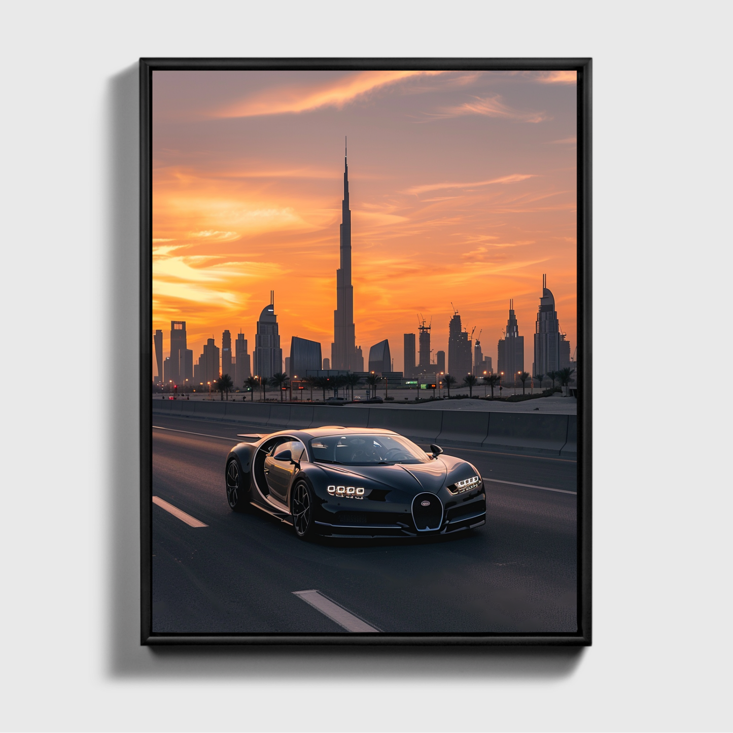 Dubai Bugatti Front View