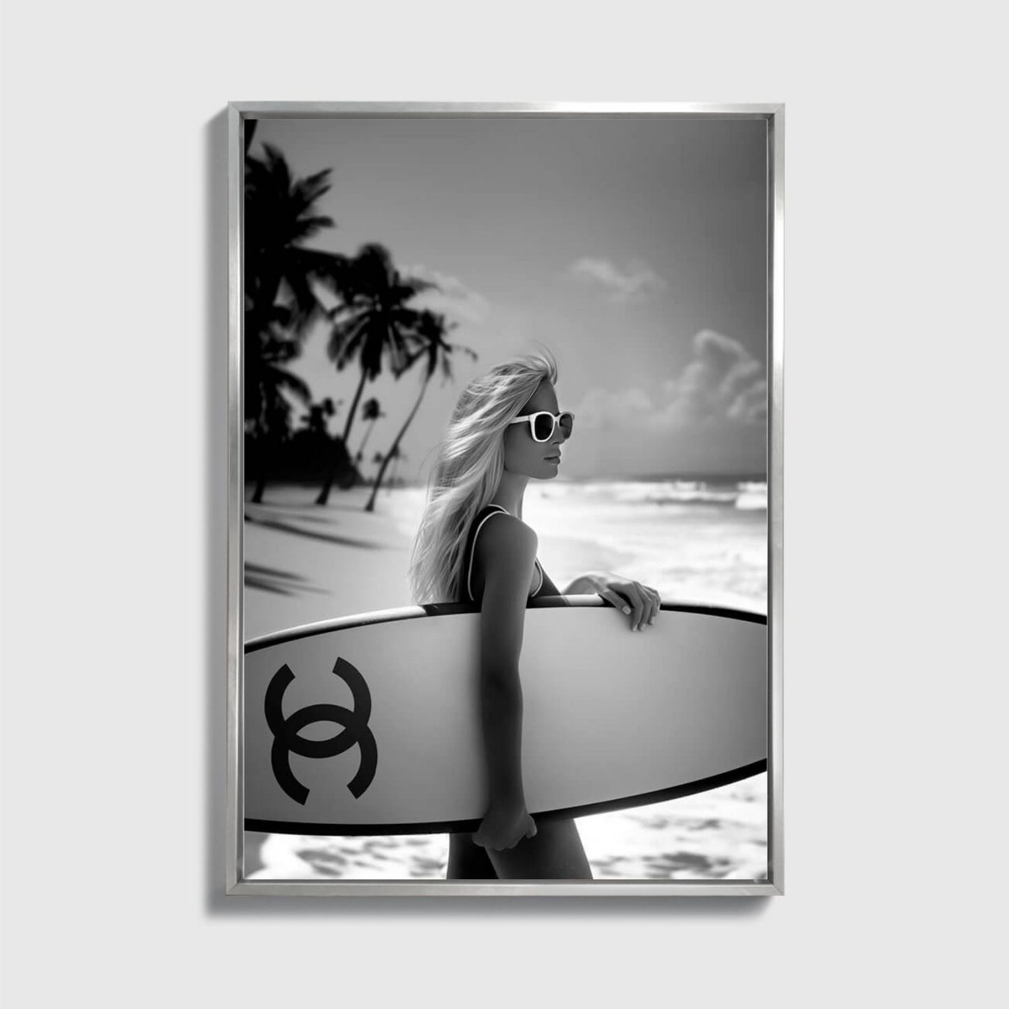 Surfing Lady
