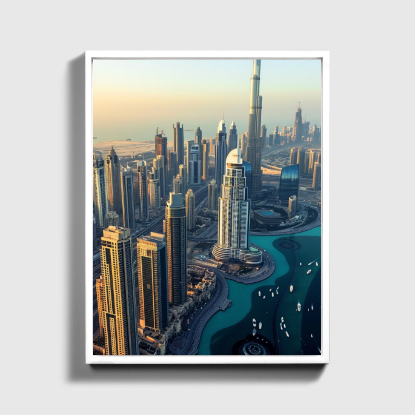 Dubai Helicopter View