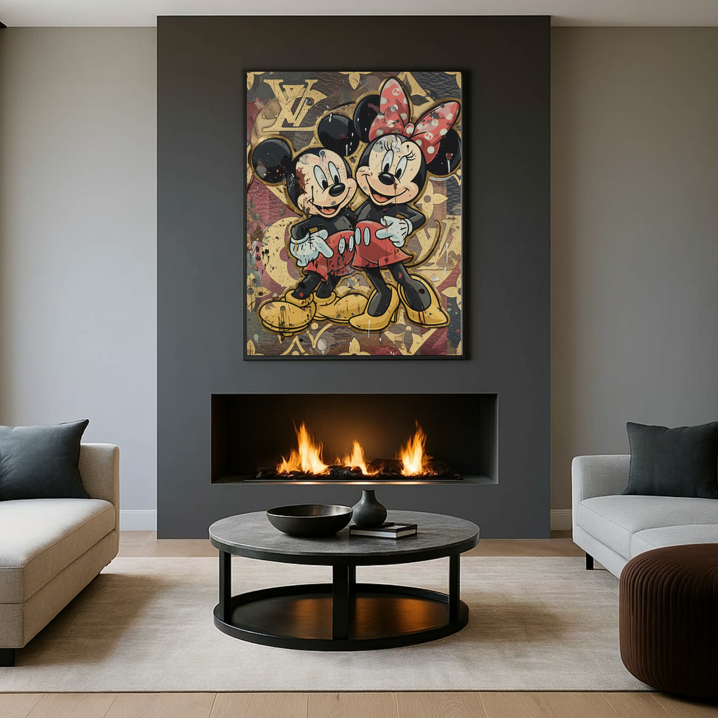 Mickey and Minnie Louis Vuitton