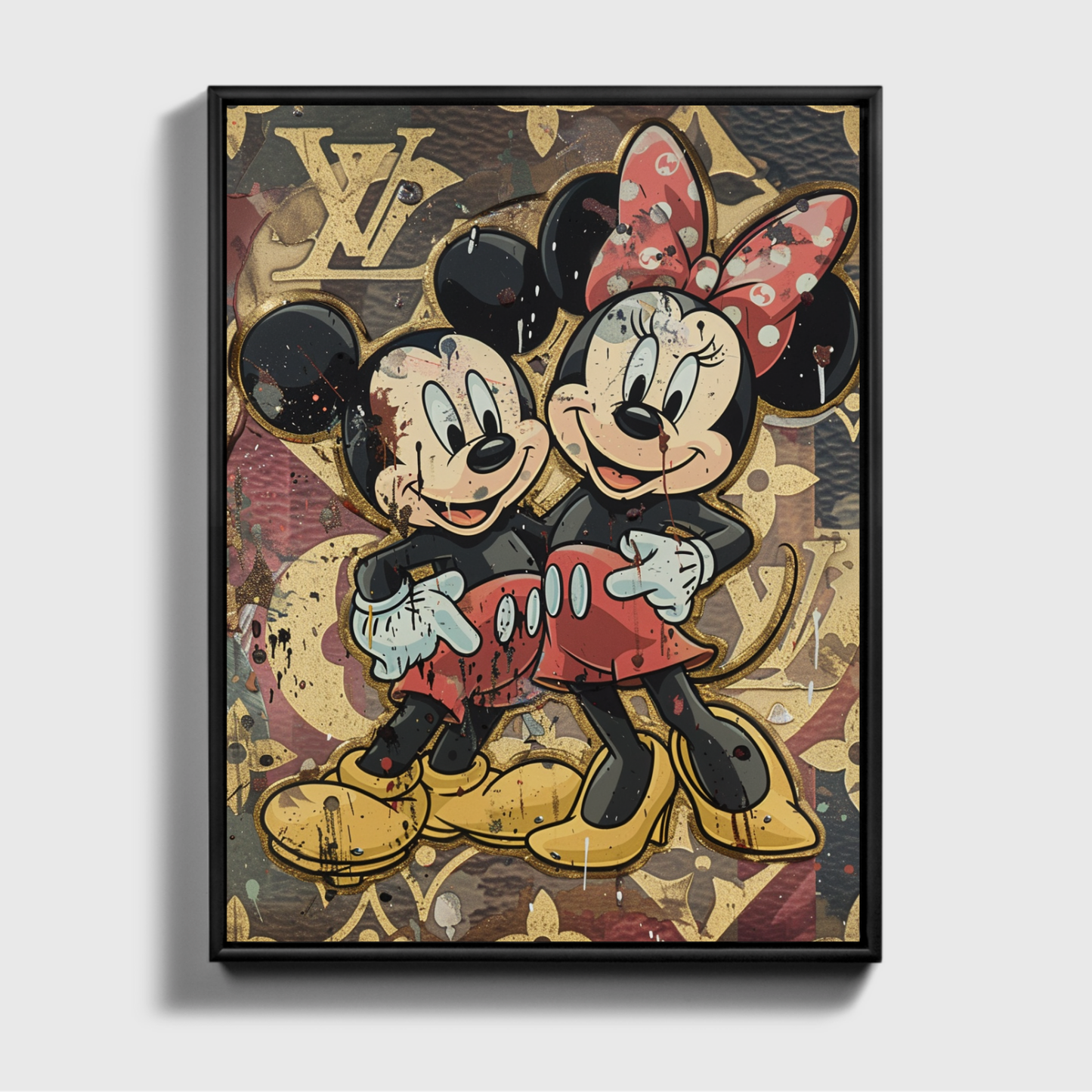 Mickey and Minnie Louis Vuitton