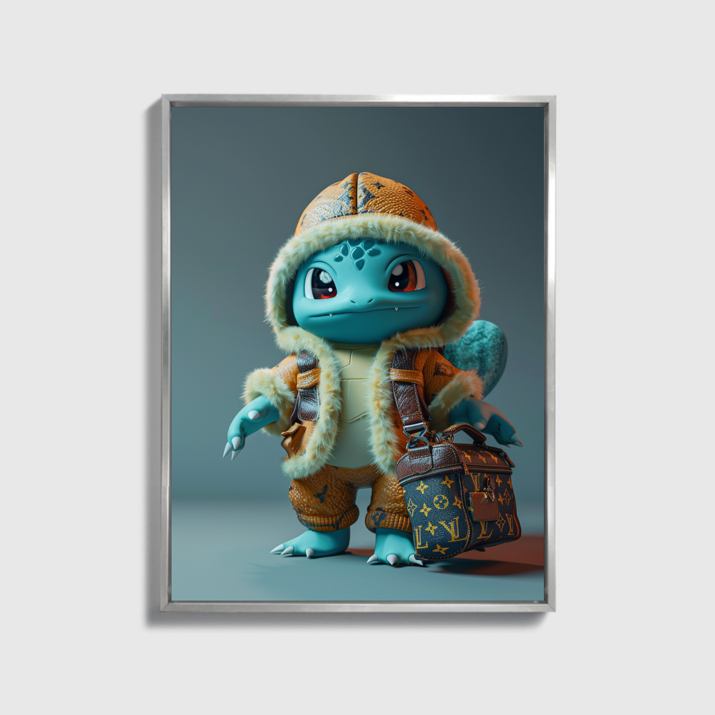 Squirtle in Louise Vuitton
