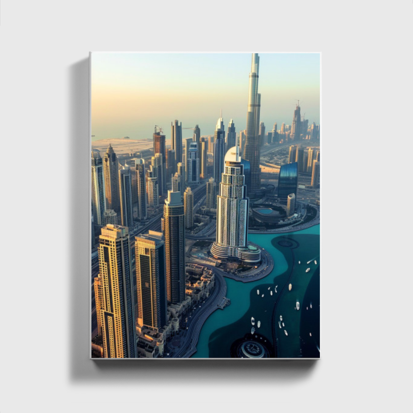 Dubai Helicopter View