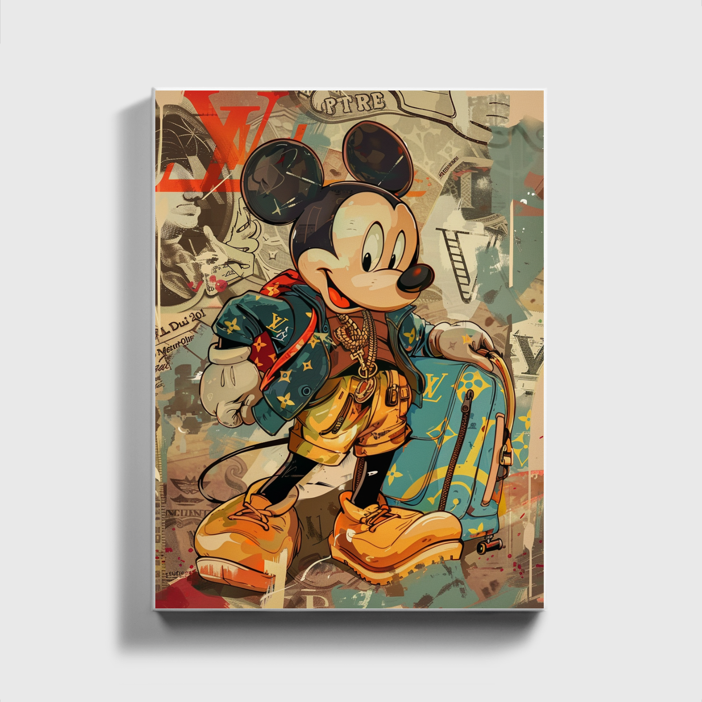 Mickey Mouse Bag Louis Vuitton Suitcase
