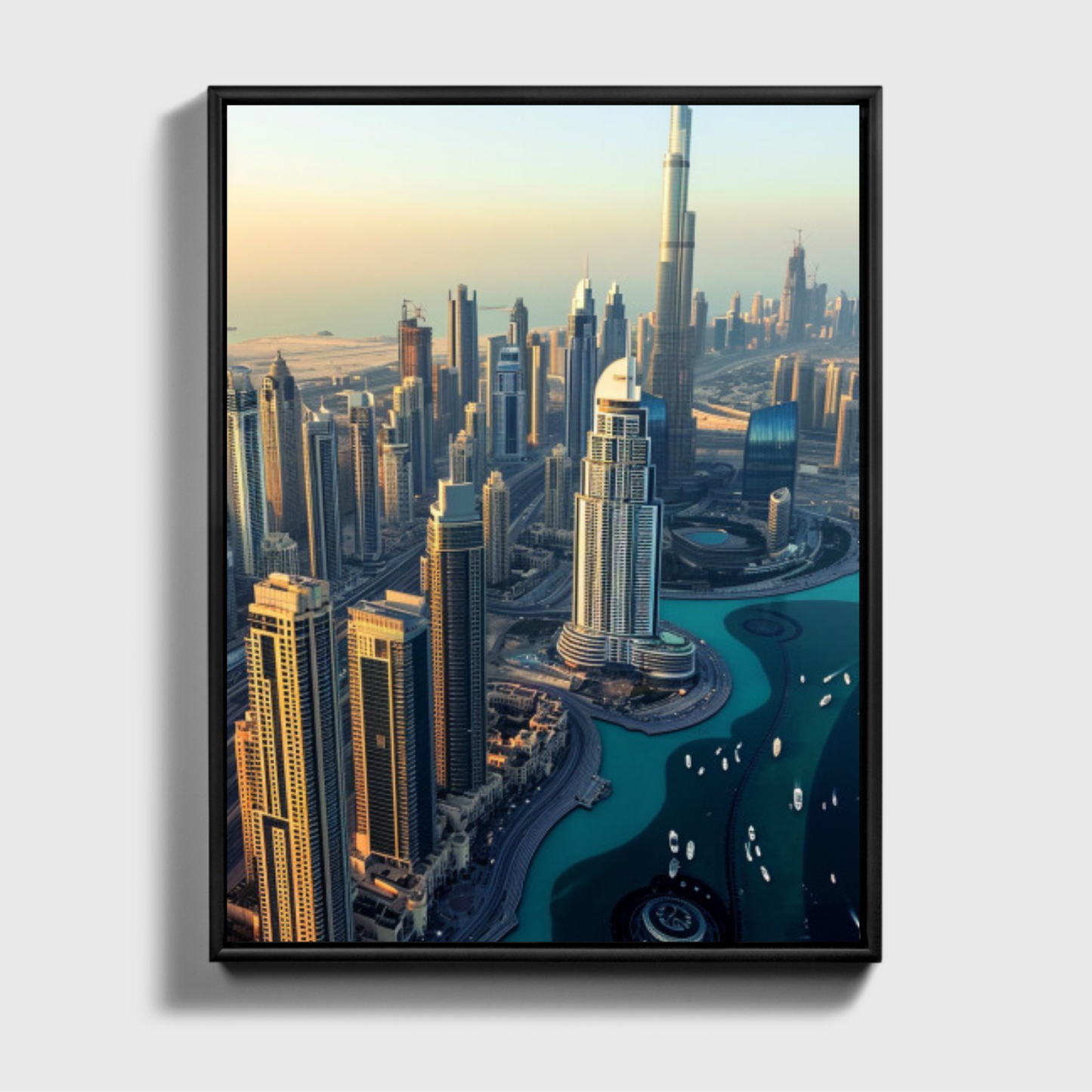 Dubai Helicopter View