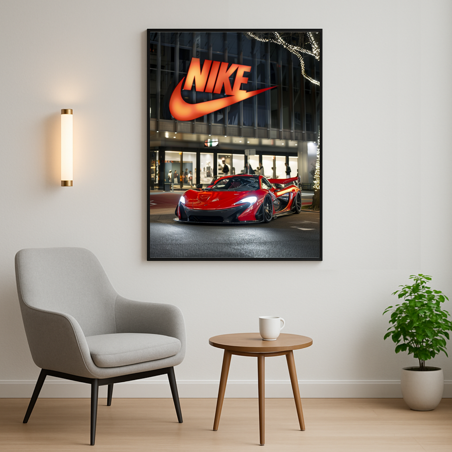 Mclaren Front of Nike Store 2.0