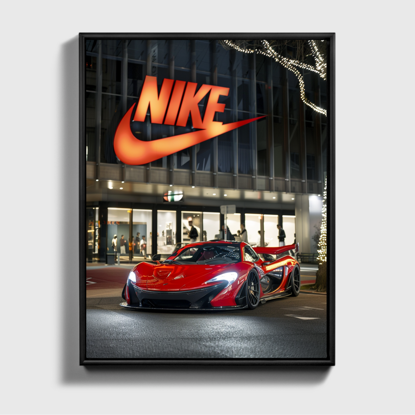 Mclaren Front of Nike Store 2.0