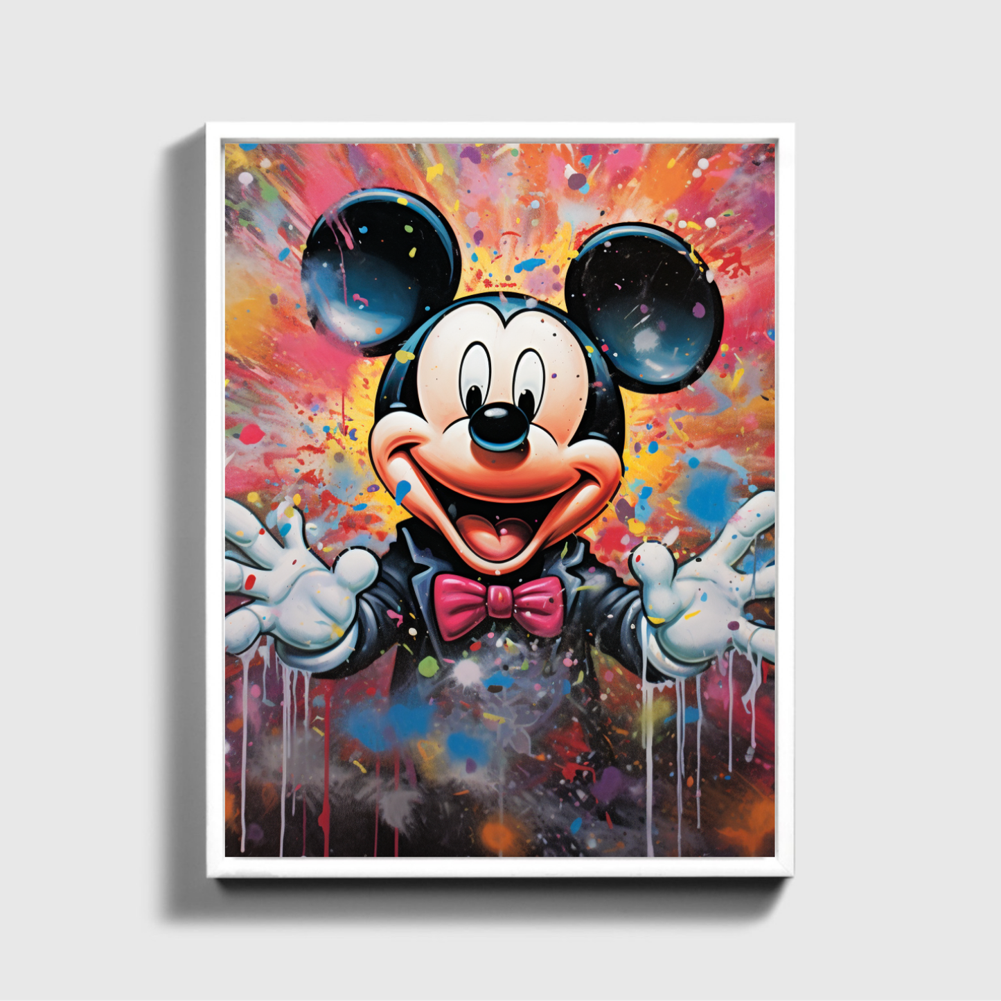 Painted Mickey Mouse