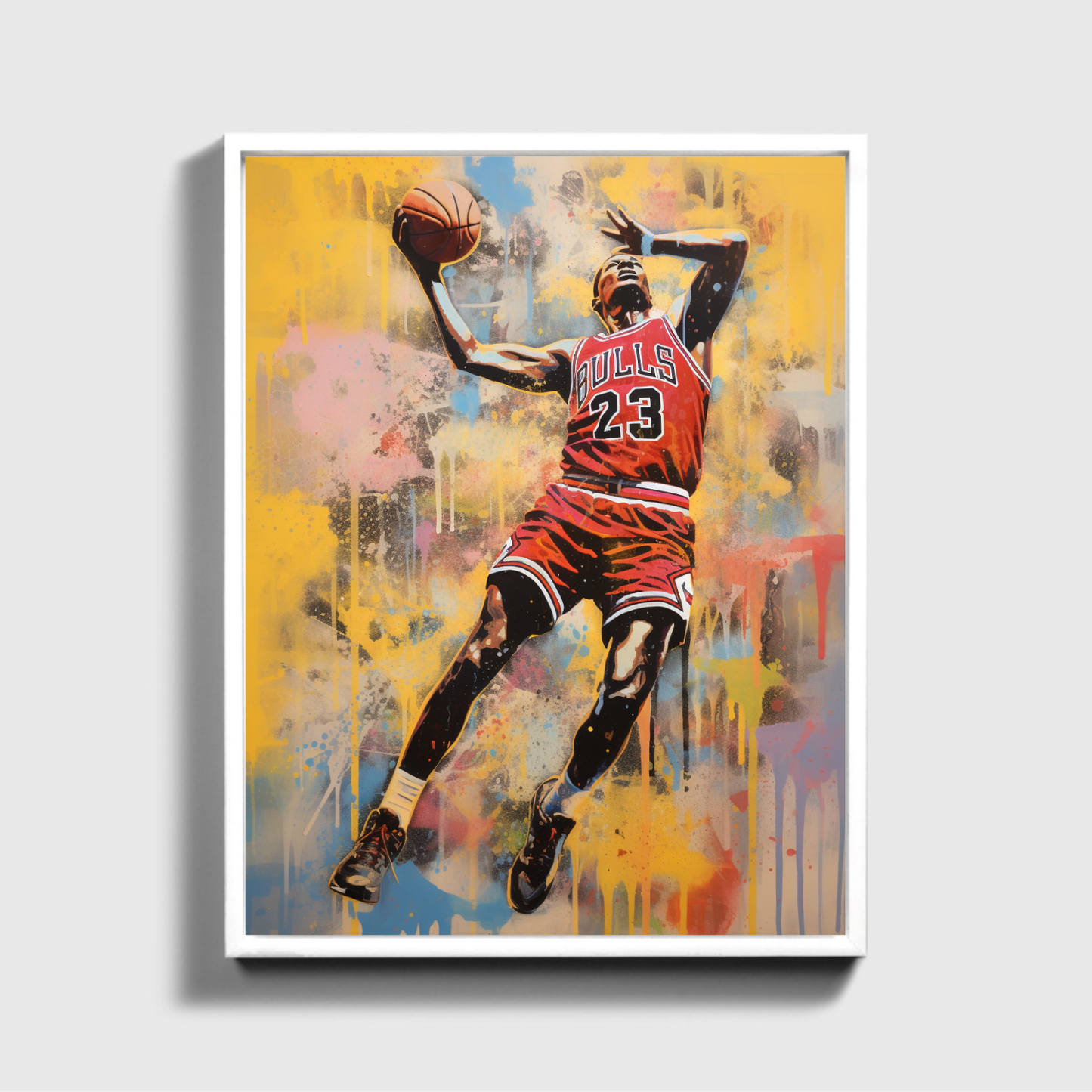 Micheal Jordan Painting