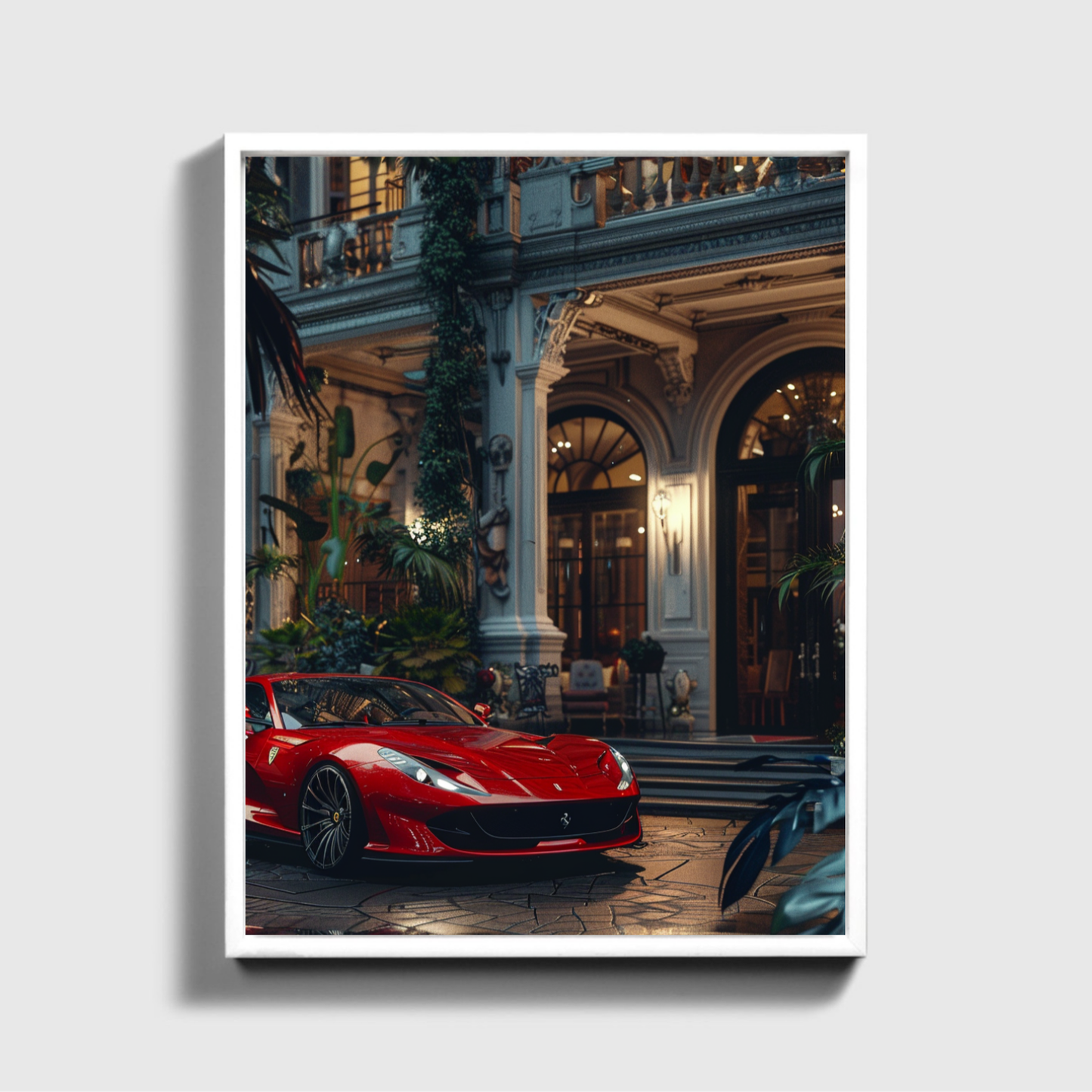 Luxury Home Red Ferrari 2.0