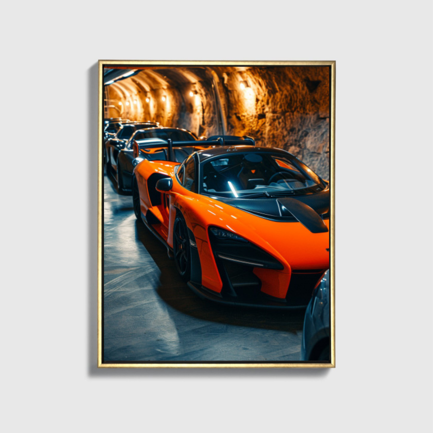 Orange Mclaren