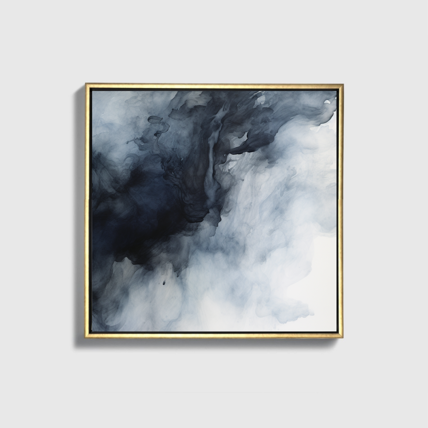 Gray And Black Painting
