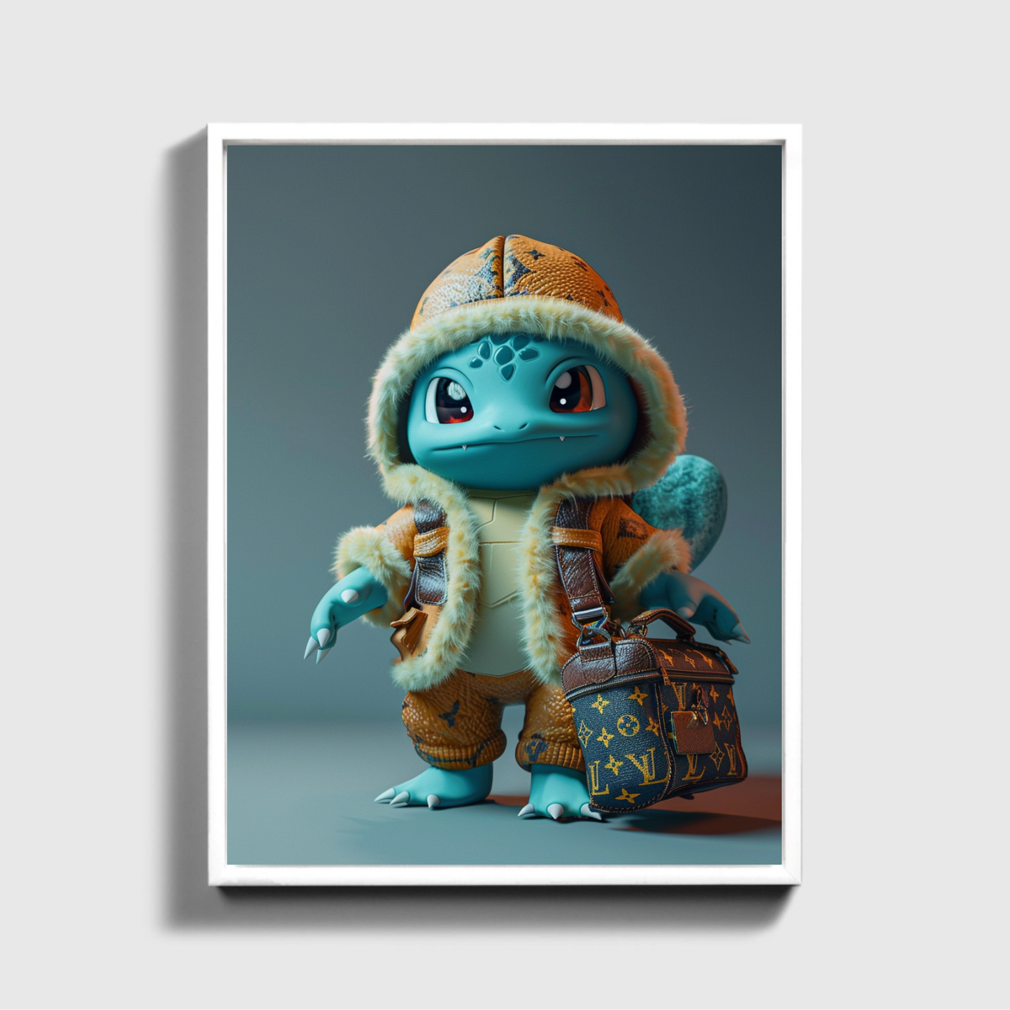 Squirtle in Louise Vuitton
