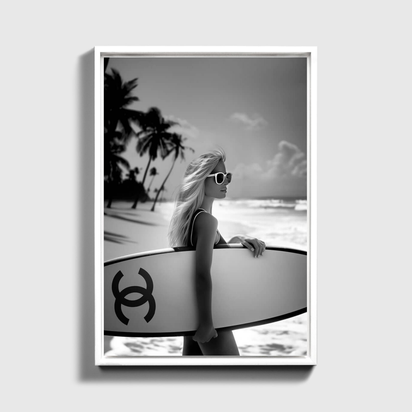 Surfing Lady