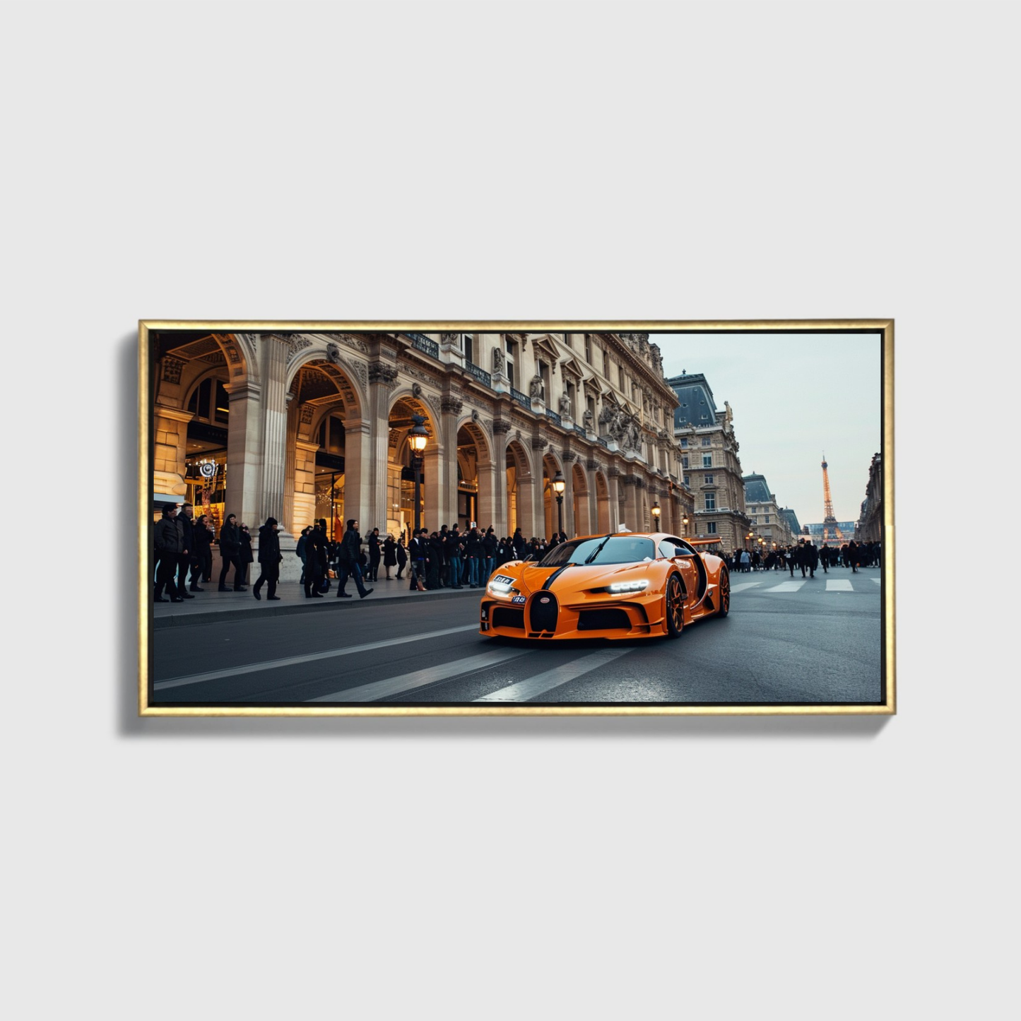 Paris Orange Bugatti
