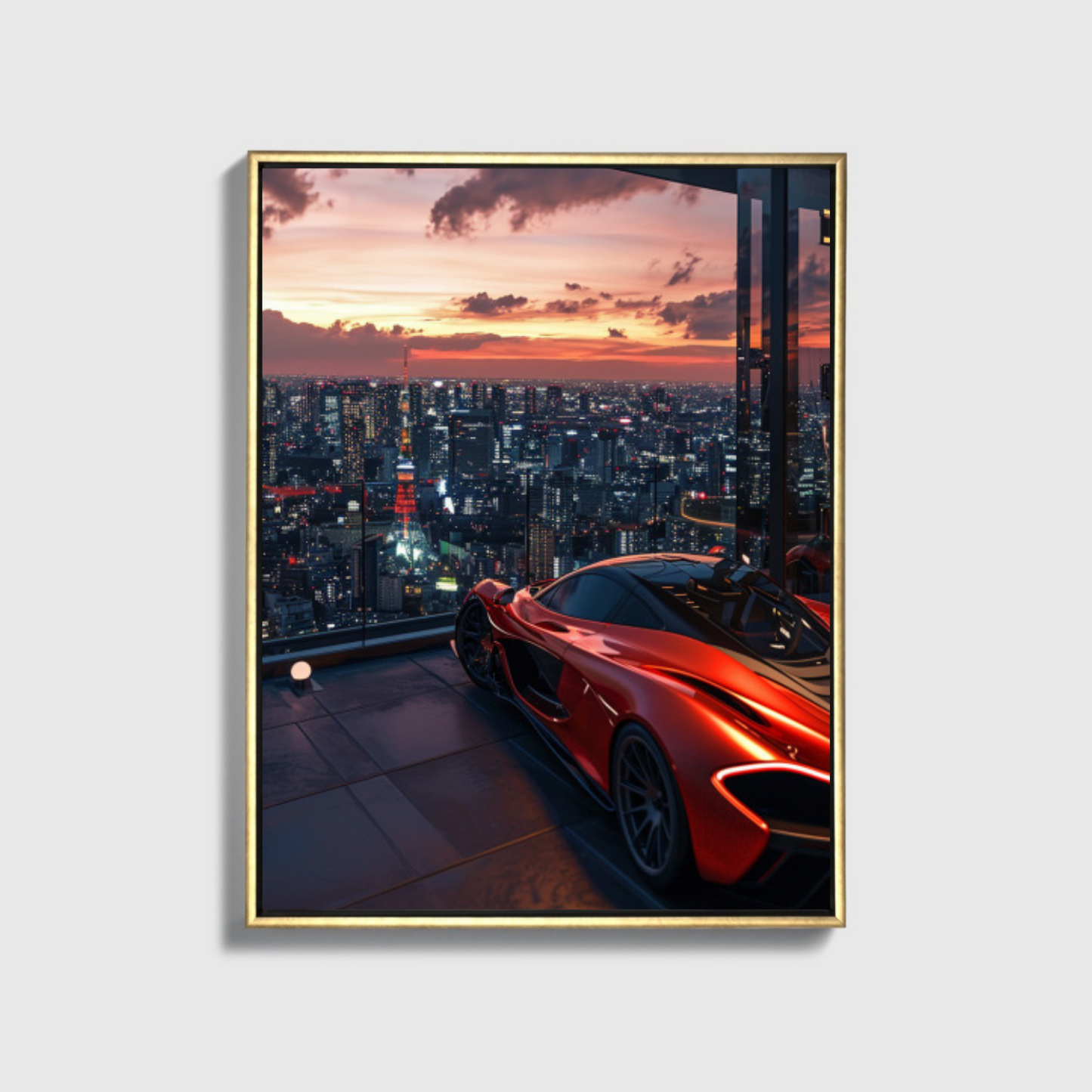 Tokyo High-Rise Penthouse Supercar