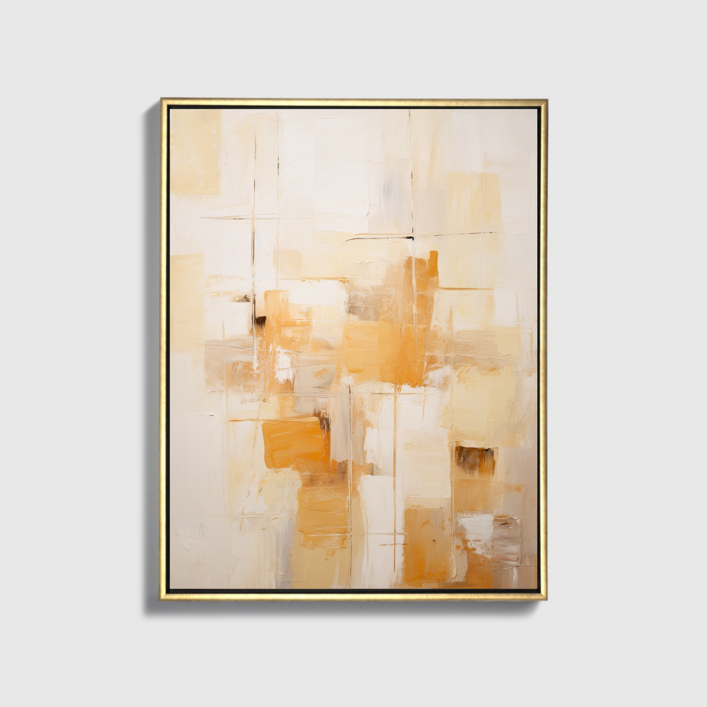 Beige Abstract Painting