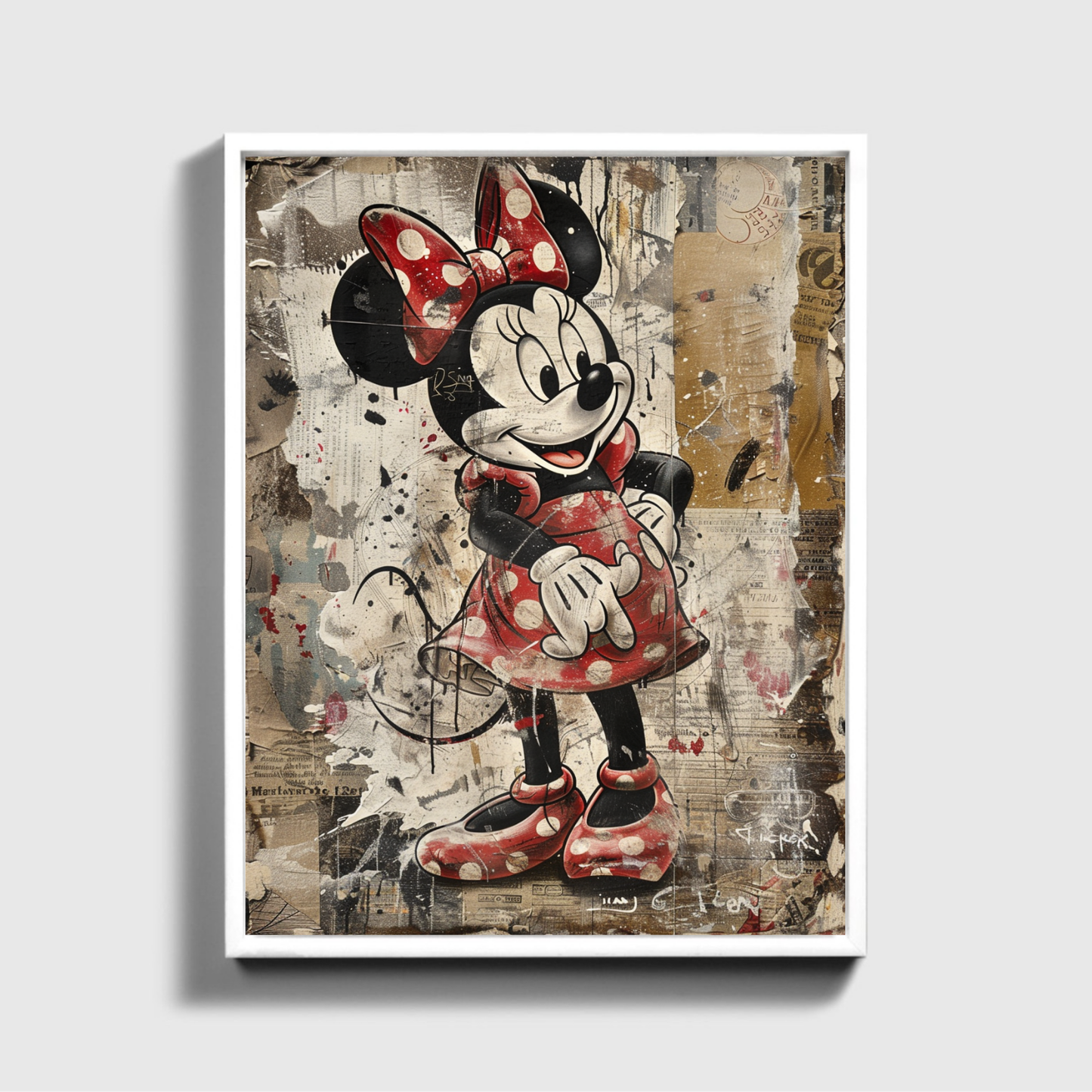 Painted minnie