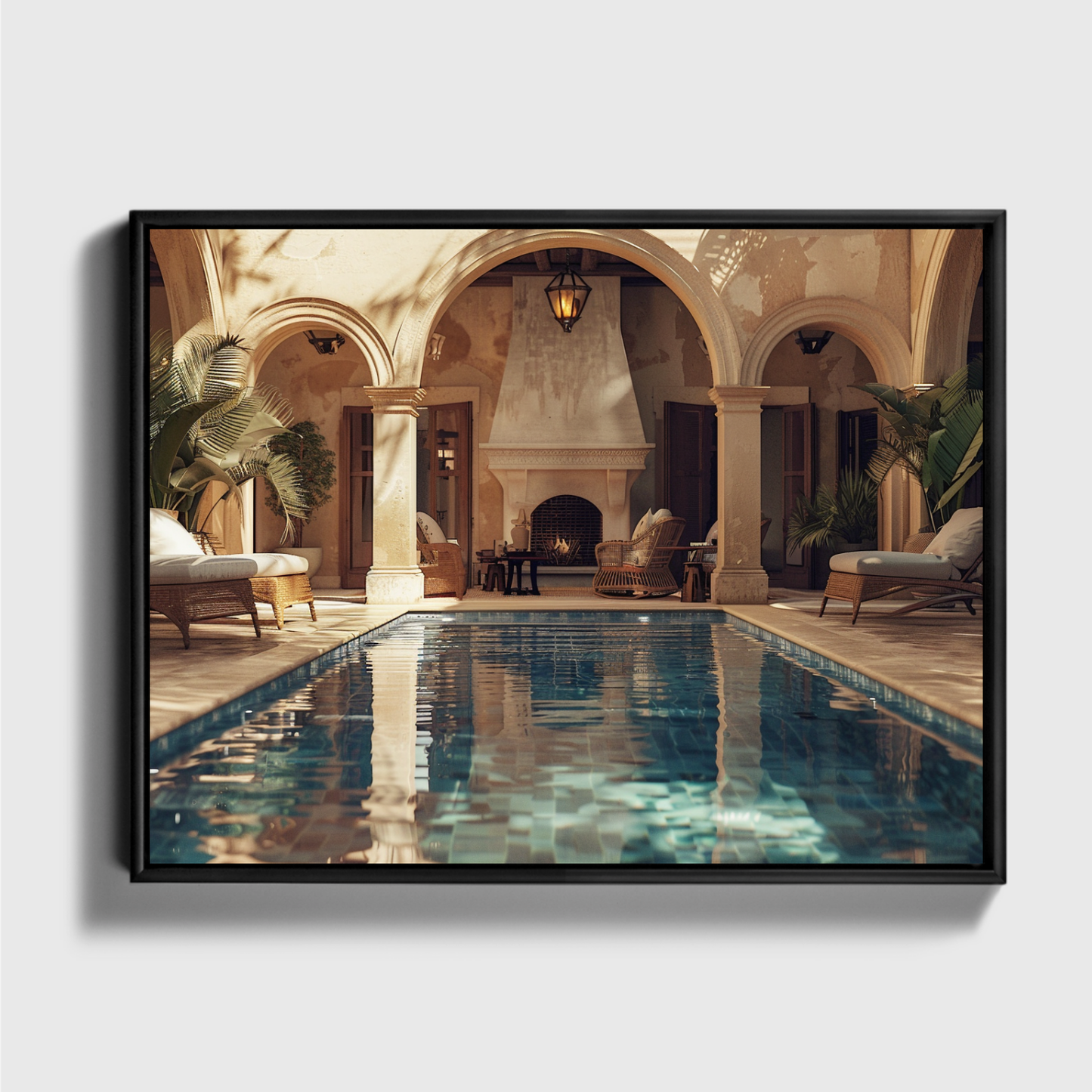 House With Larg Pool