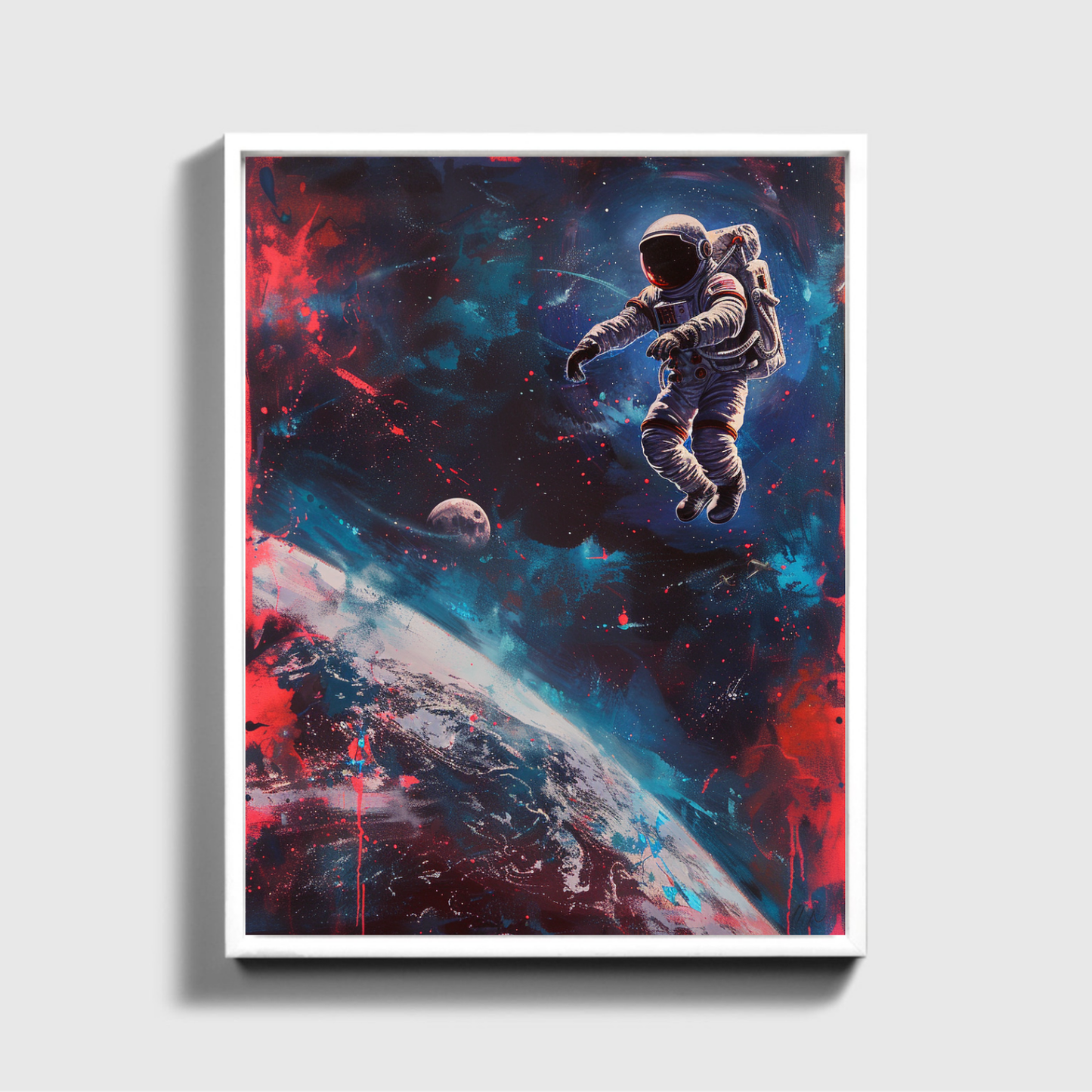 Space Man painted 2.0