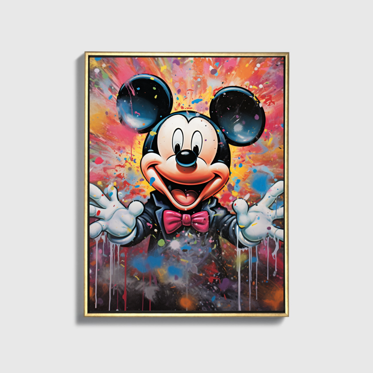 Painted Mickey Mouse