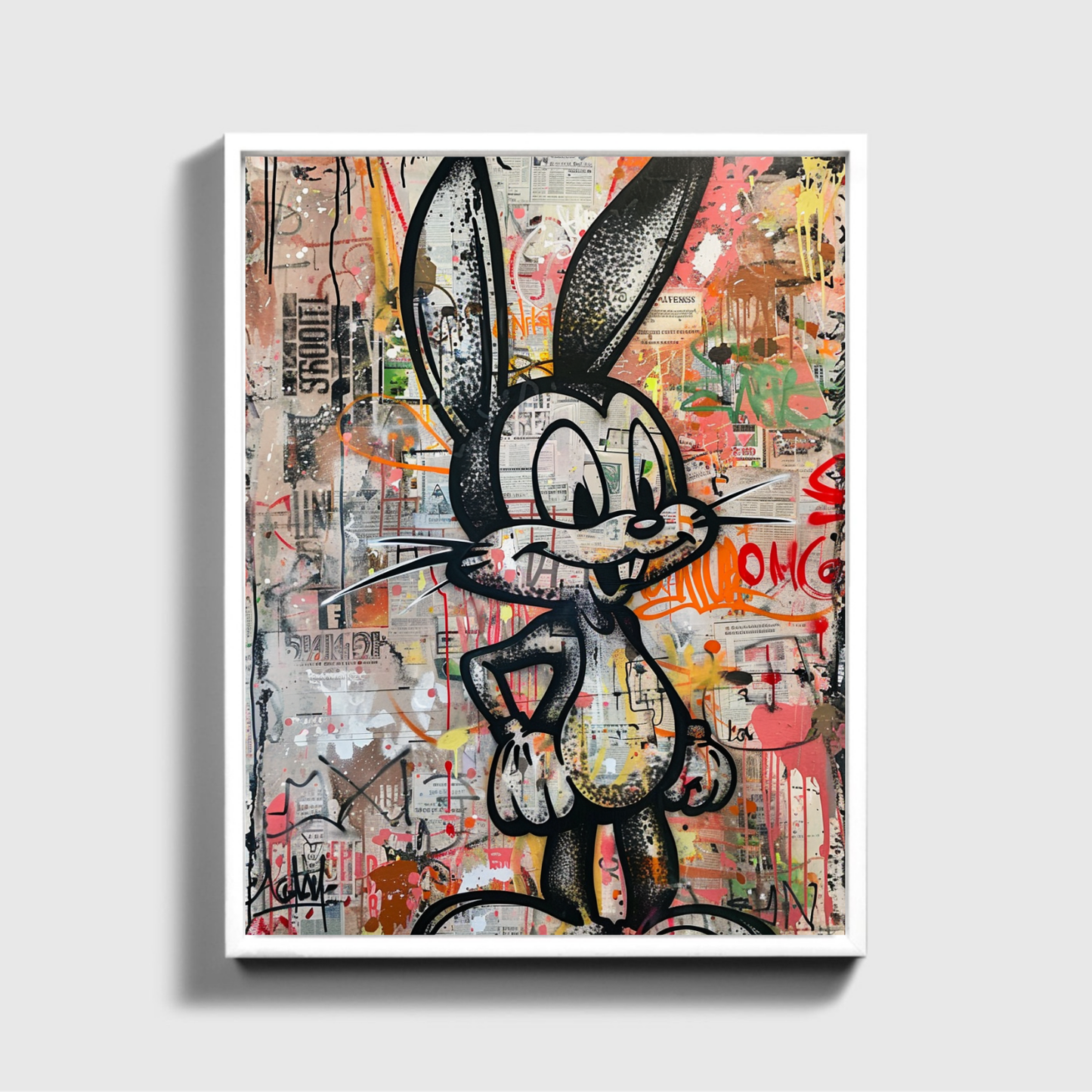 Bunny Gravity On Wall 2.0