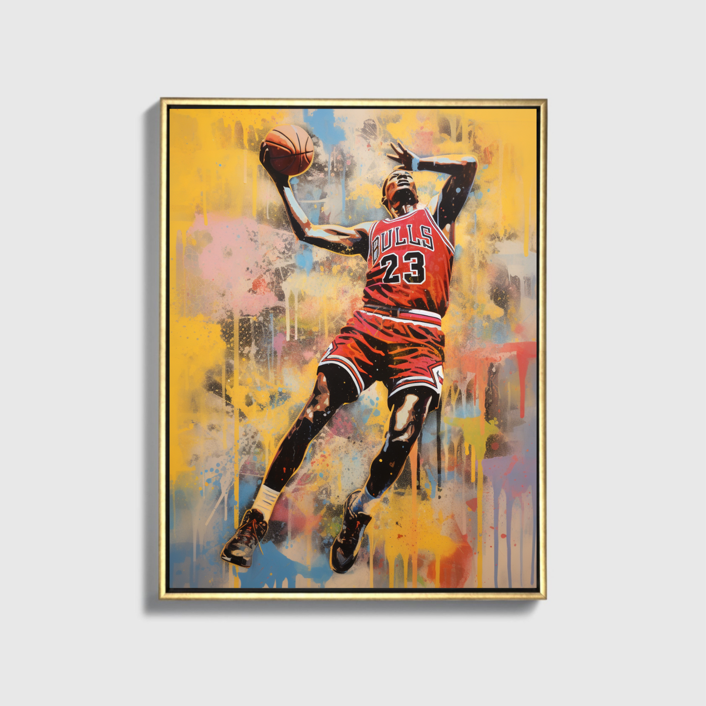 Micheal Jordan Painting