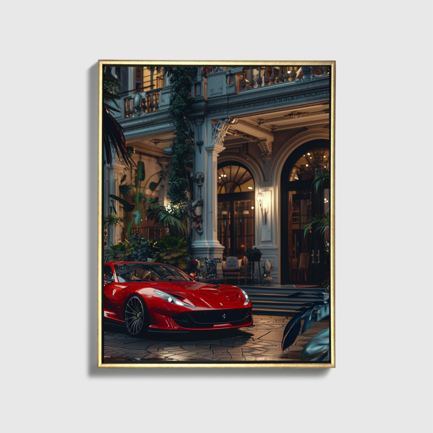 Luxury Home Red Ferrari 2.0