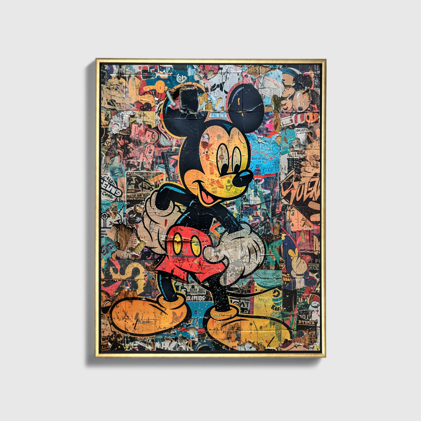 Painted mickey