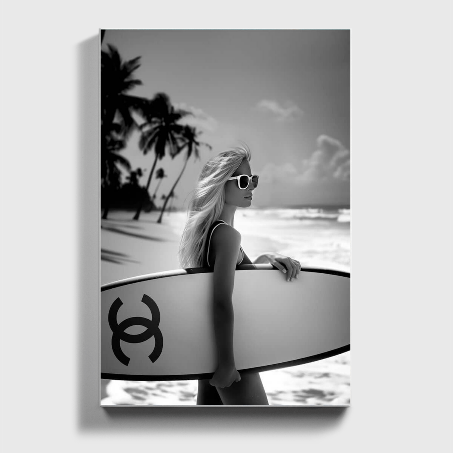 Surfing Lady