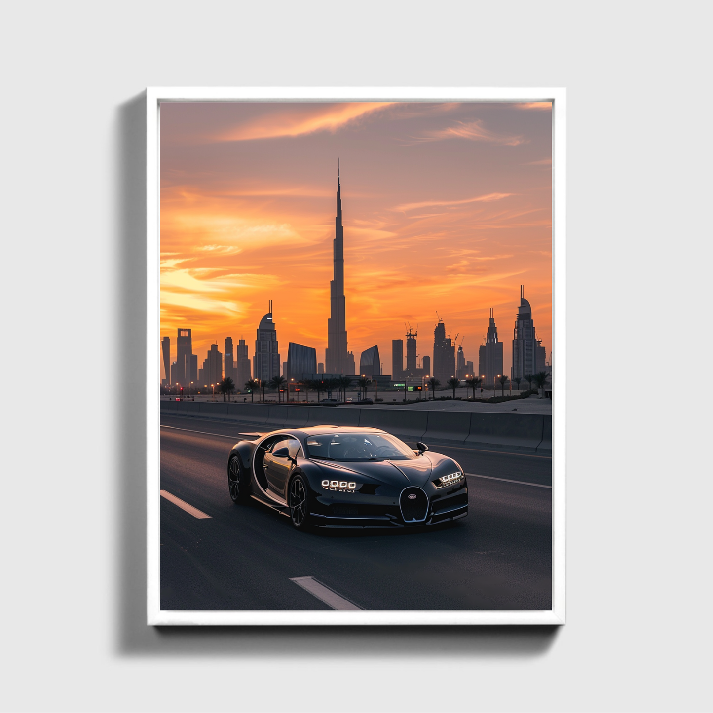 Dubai Bugatti Front View