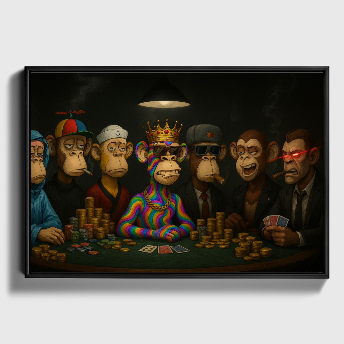 Ape Kings of the Poker Table