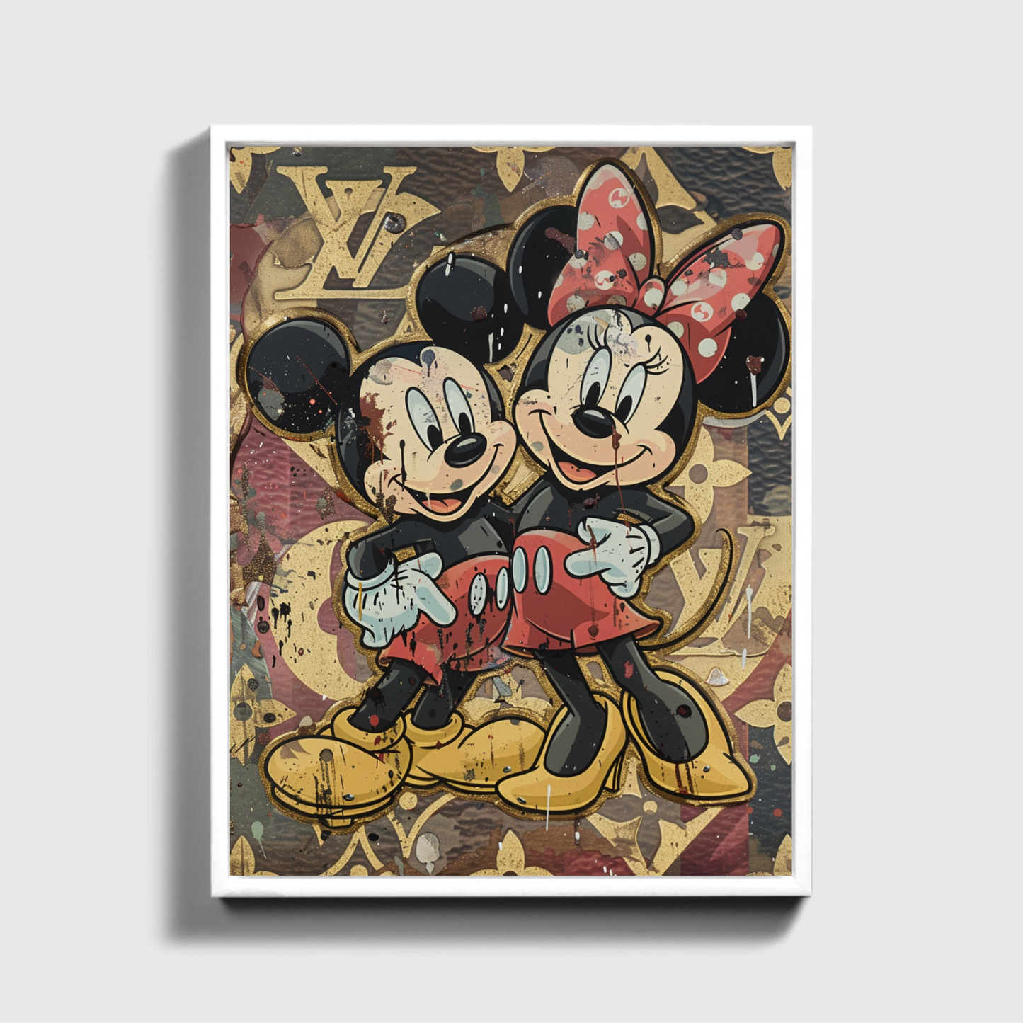 Mickey and Minnie Louis Vuitton