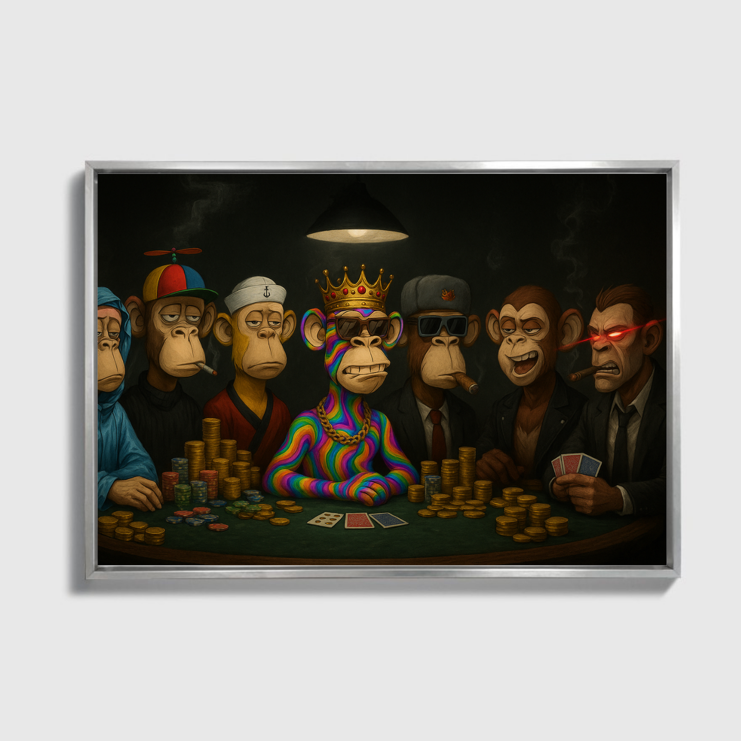 Ape Kings of the Poker Table