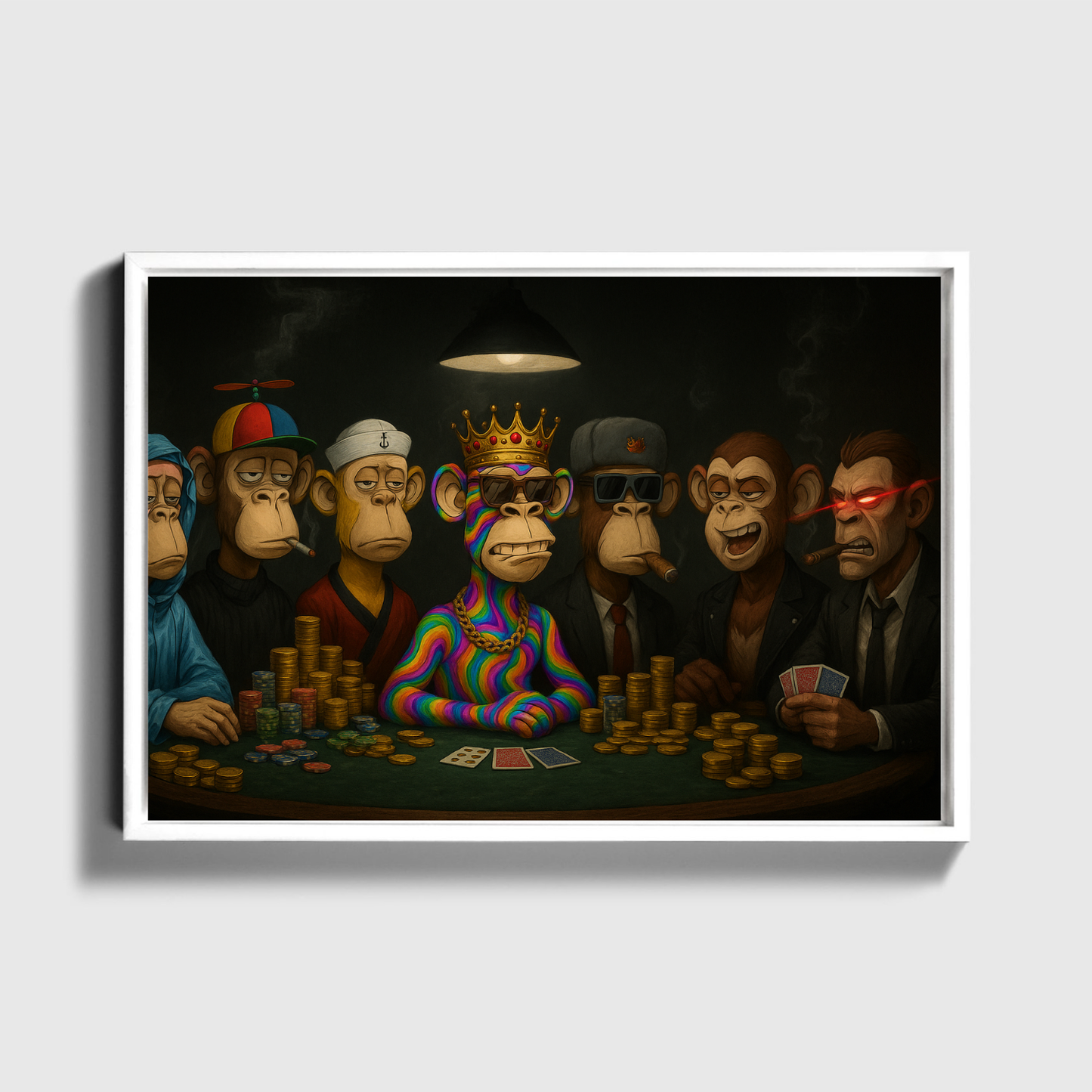 Ape Kings of the Poker Table