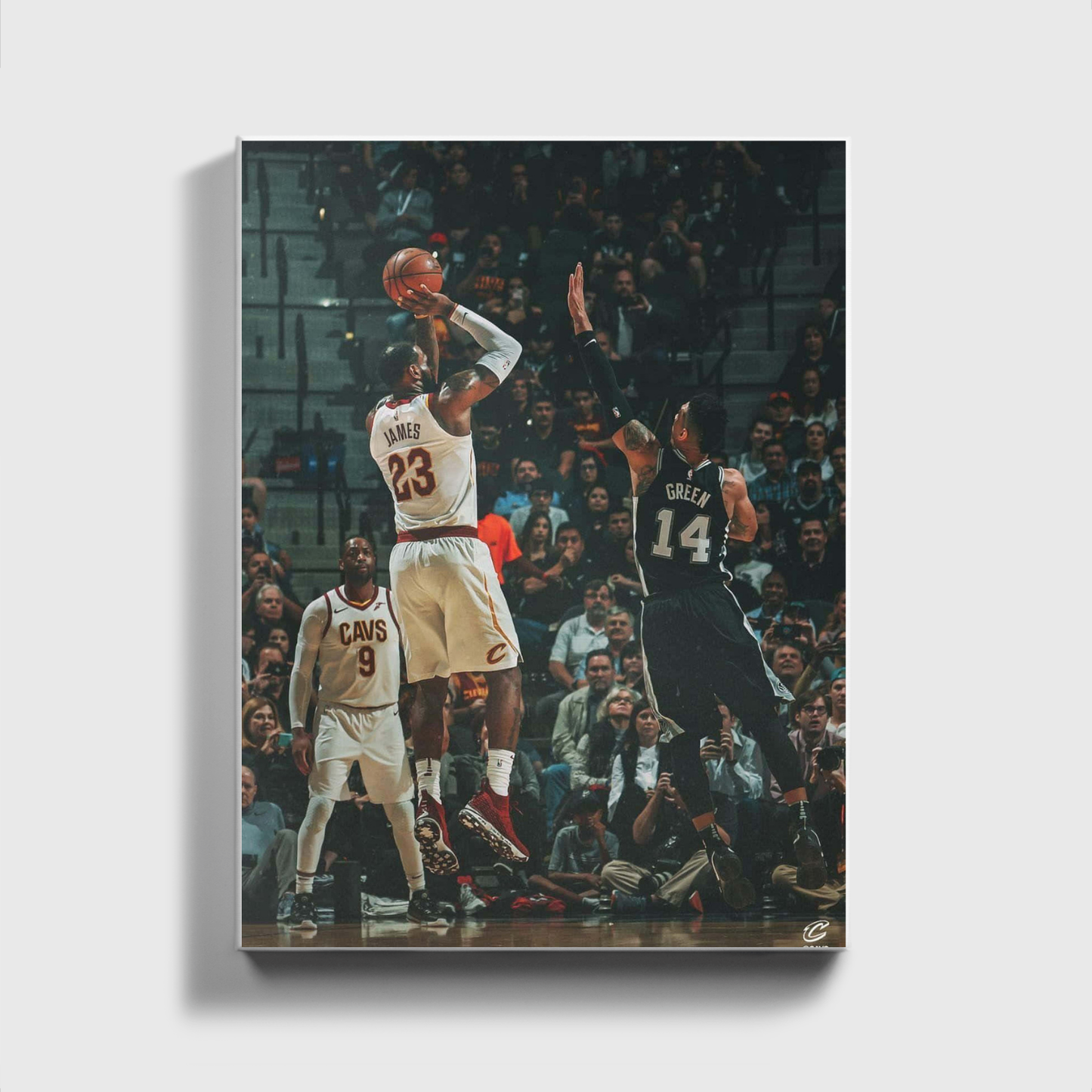 Lebron James Throwing Ball