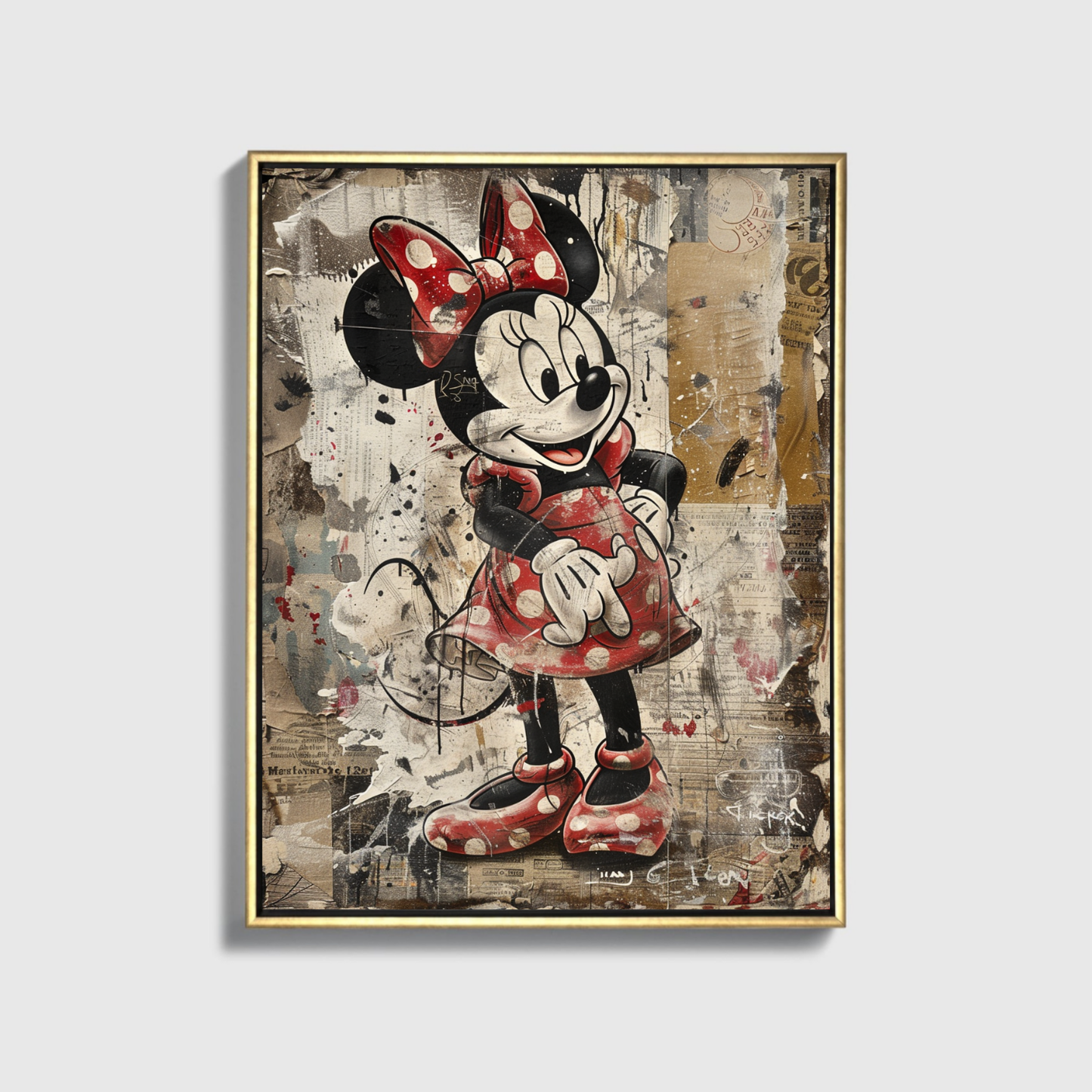 Painted minnie
