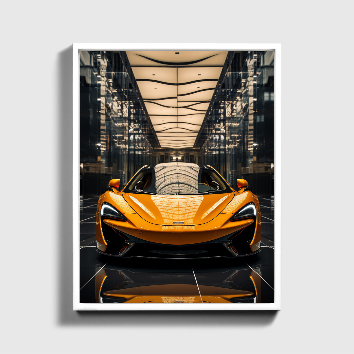Yellow Mclaren