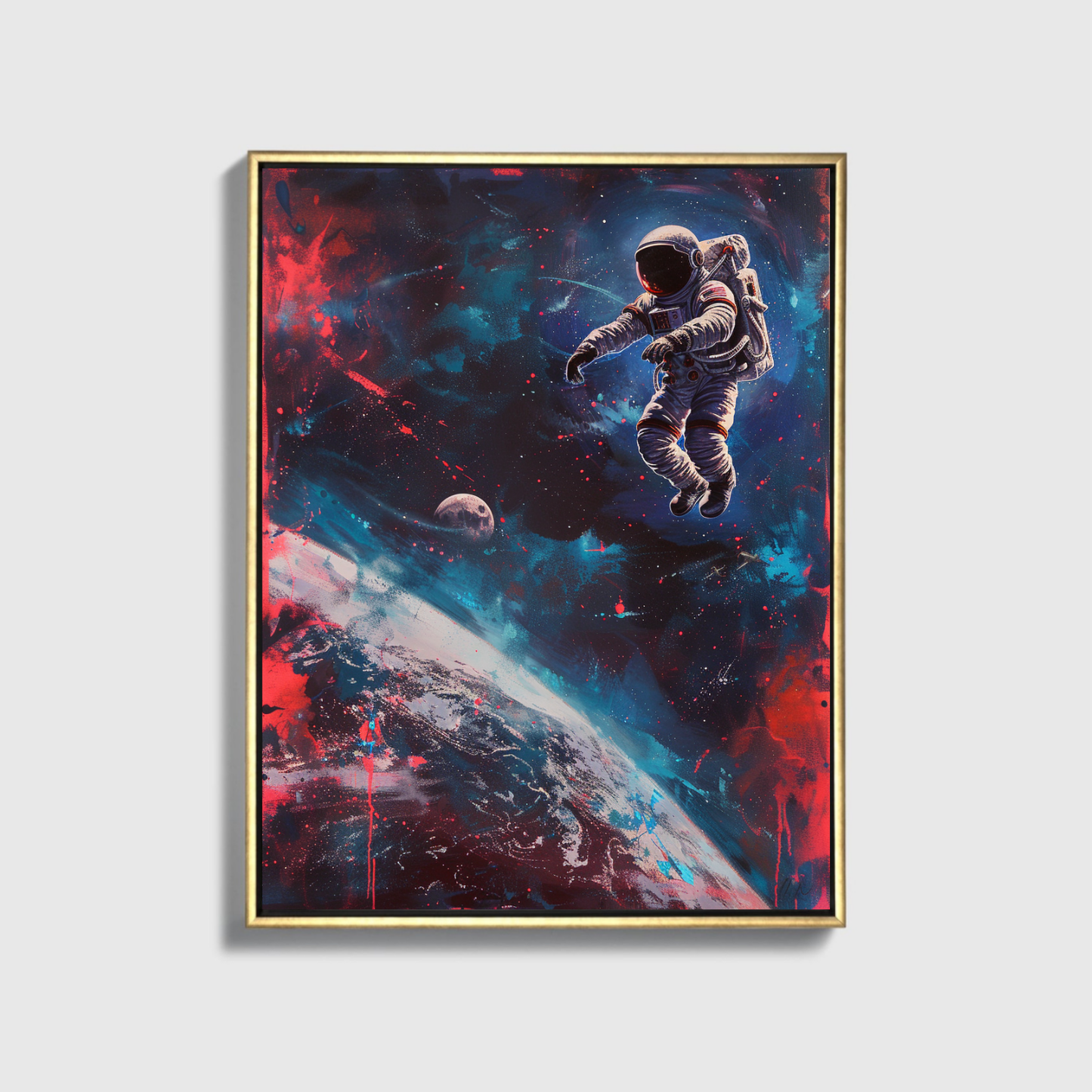 Space Man painted 2.0