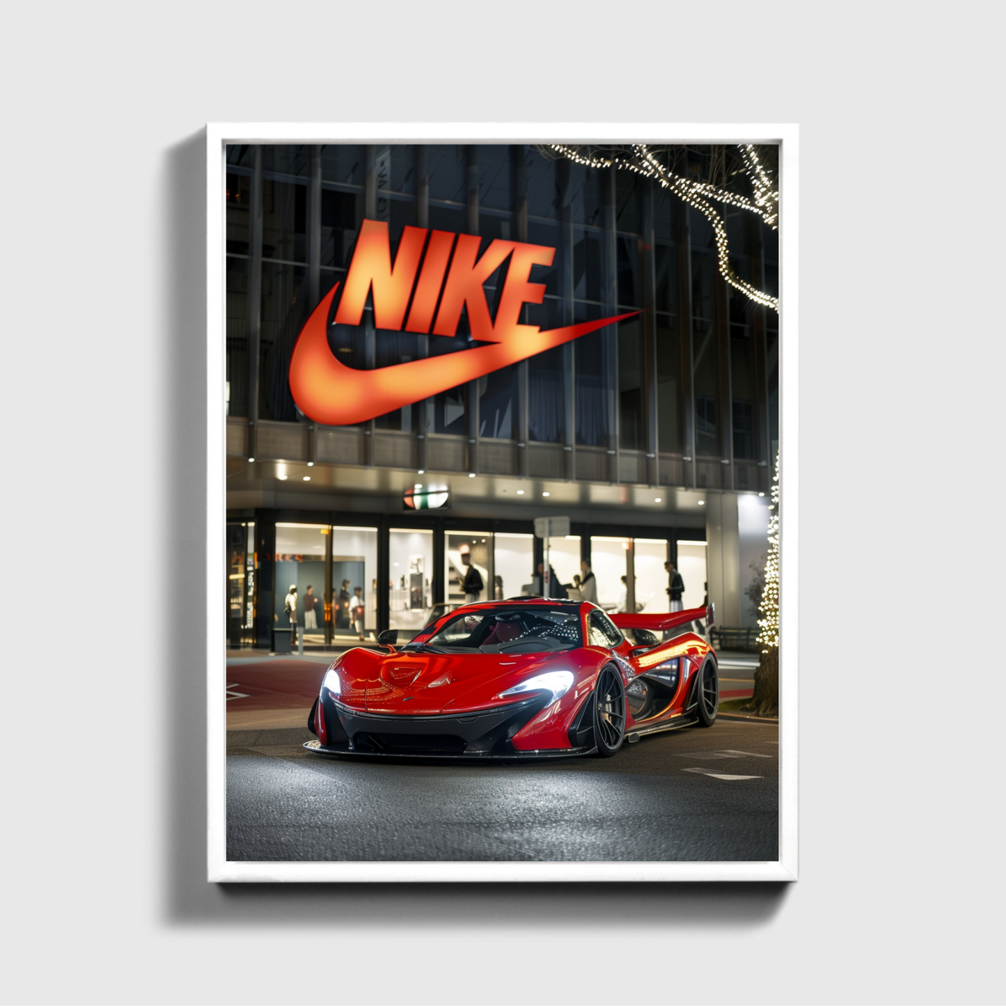 Mclaren Front of Nike Store 2.0
